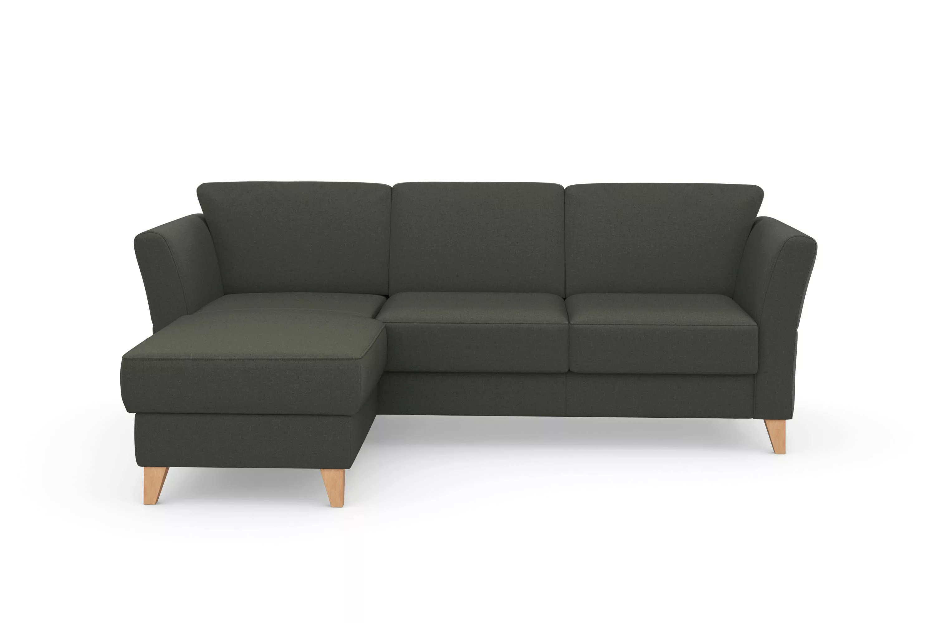 sit&more Ecksofa "Visby L-Form", Wahlweise mit Bettfunktion und Bettkasten, günstig online kaufen