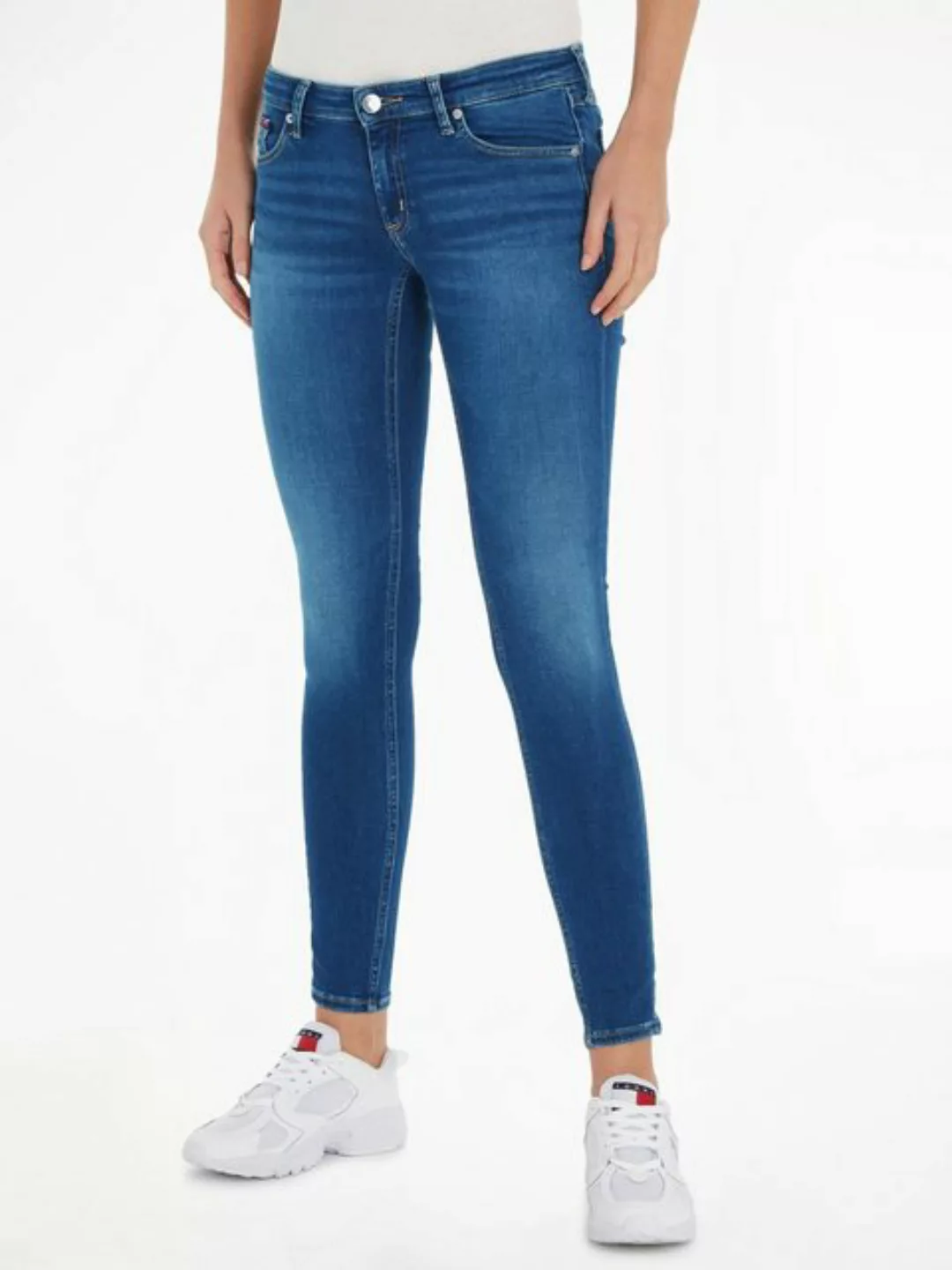 Tommy Jeans Skinny-fit-Jeans mit dezenten Labelapplikationen günstig online kaufen