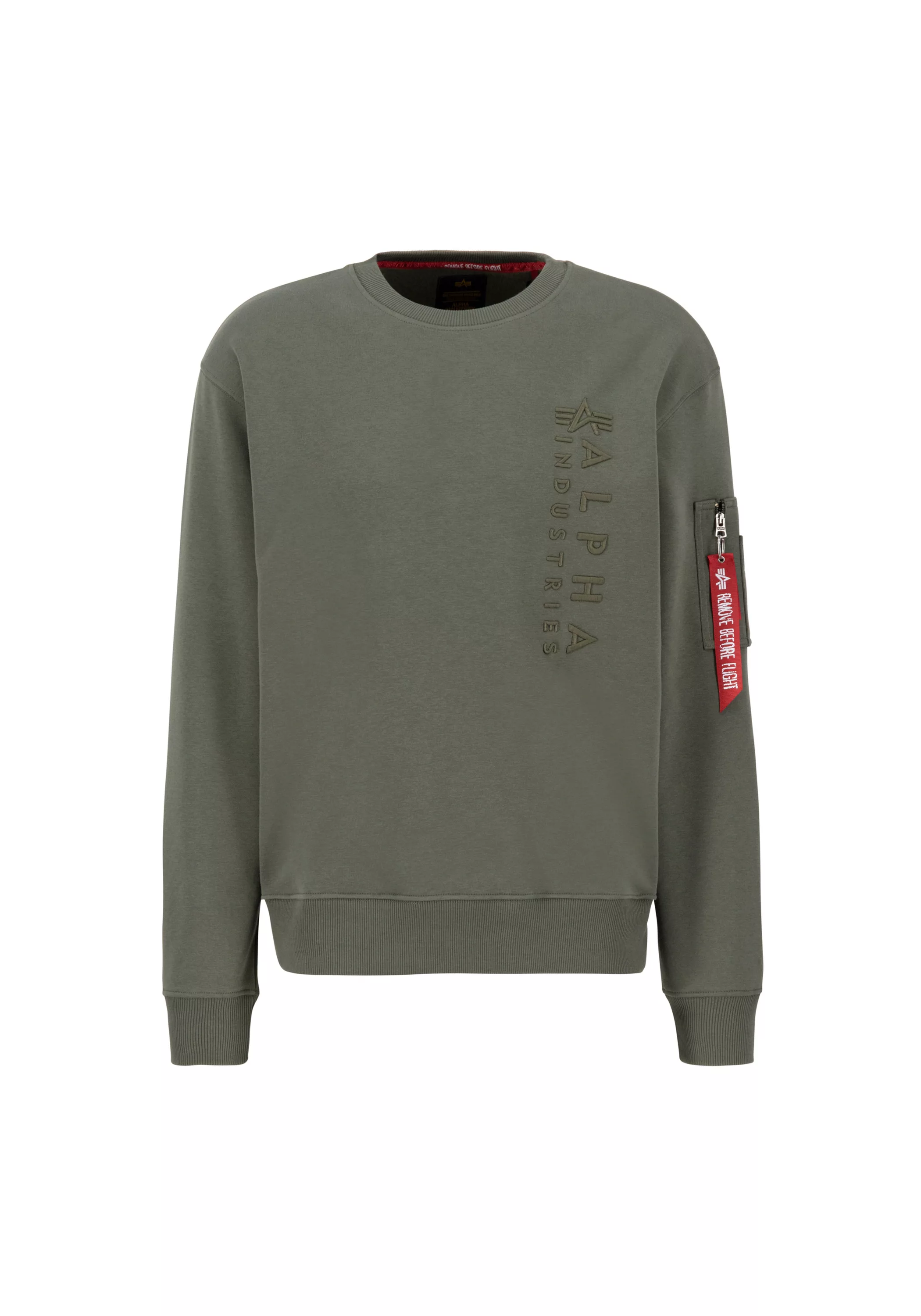 Alpha Industries Sweater "Alpha Industries Men - Sweatshirts EMB Sweater" günstig online kaufen