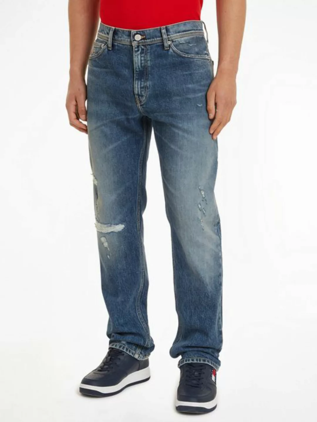 Tommy Jeans Relax-fit-Jeans ETHAN RLXD STRGHT im 5-Pocket-Style günstig online kaufen