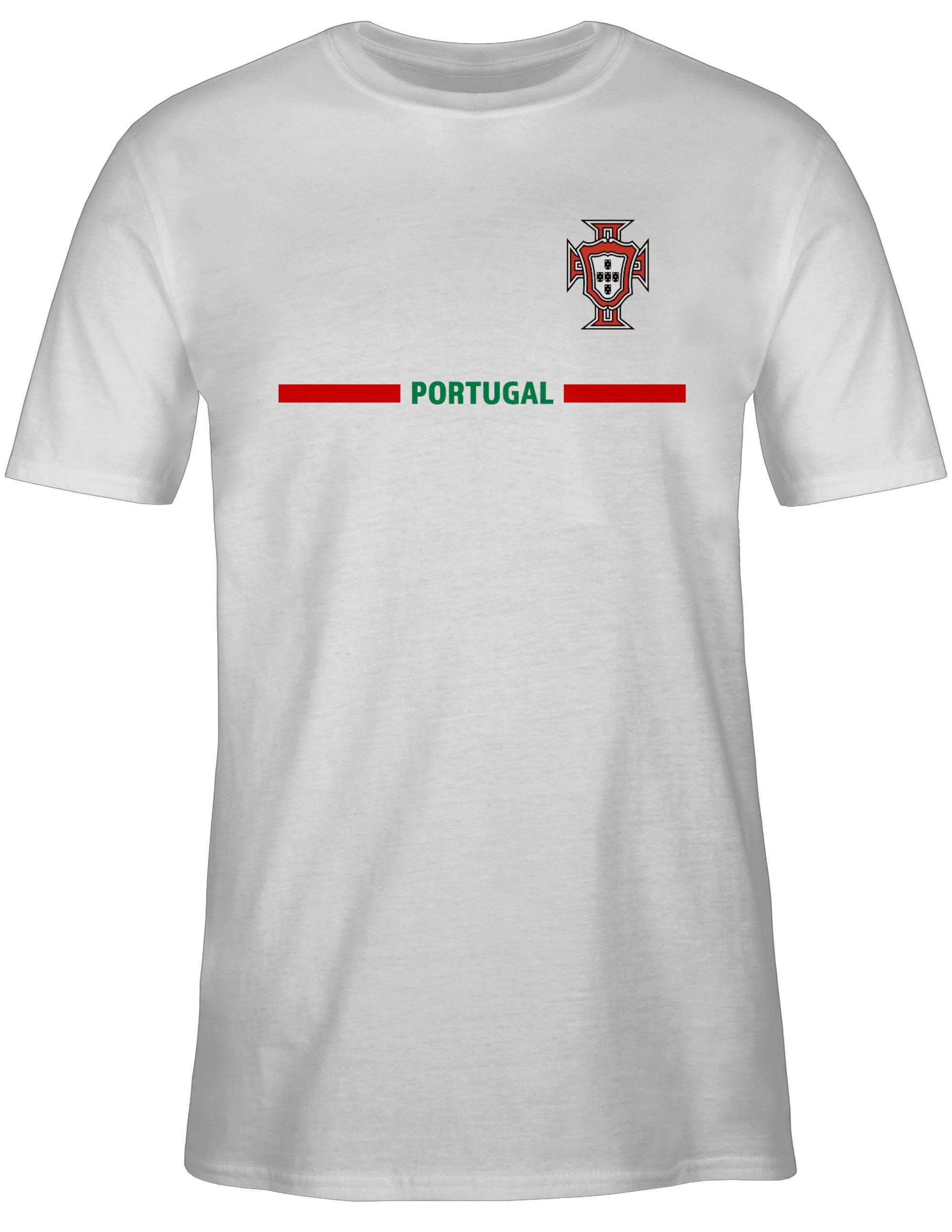Shirtracer T-Shirt Portugal Trikot Wappen, Portugiesisches günstig online kaufen