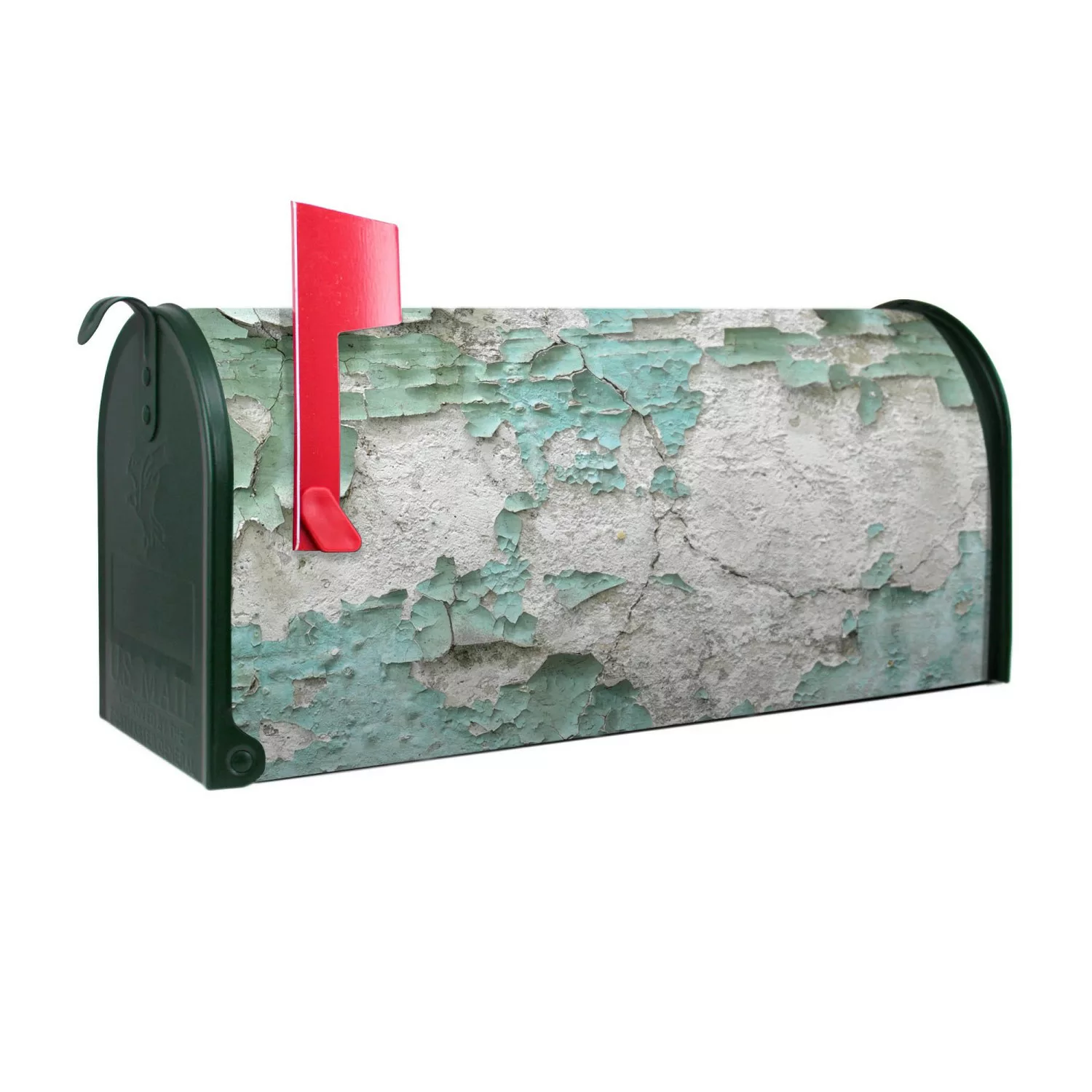 Banjado Amerikanischer Briefkasten Grün 48x22x16cm US Mailbox Letterbox Pos günstig online kaufen