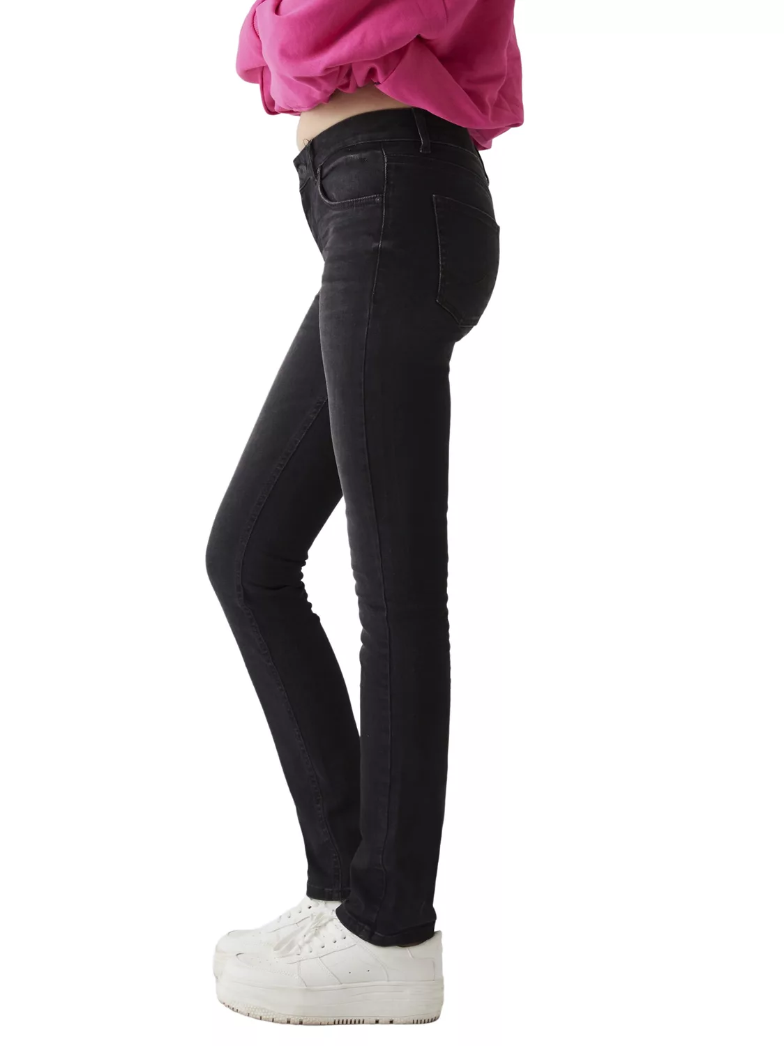 LTB Damen Jeans ASPEN Y Slim Fit - Schwarz - Lia Wash günstig online kaufen