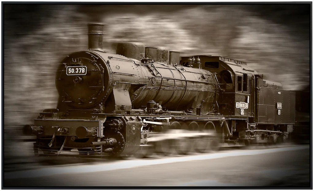 Papermoon Infrarotheizung »Dampflokomotive«, sehr angenehme Strahlungswärme günstig online kaufen