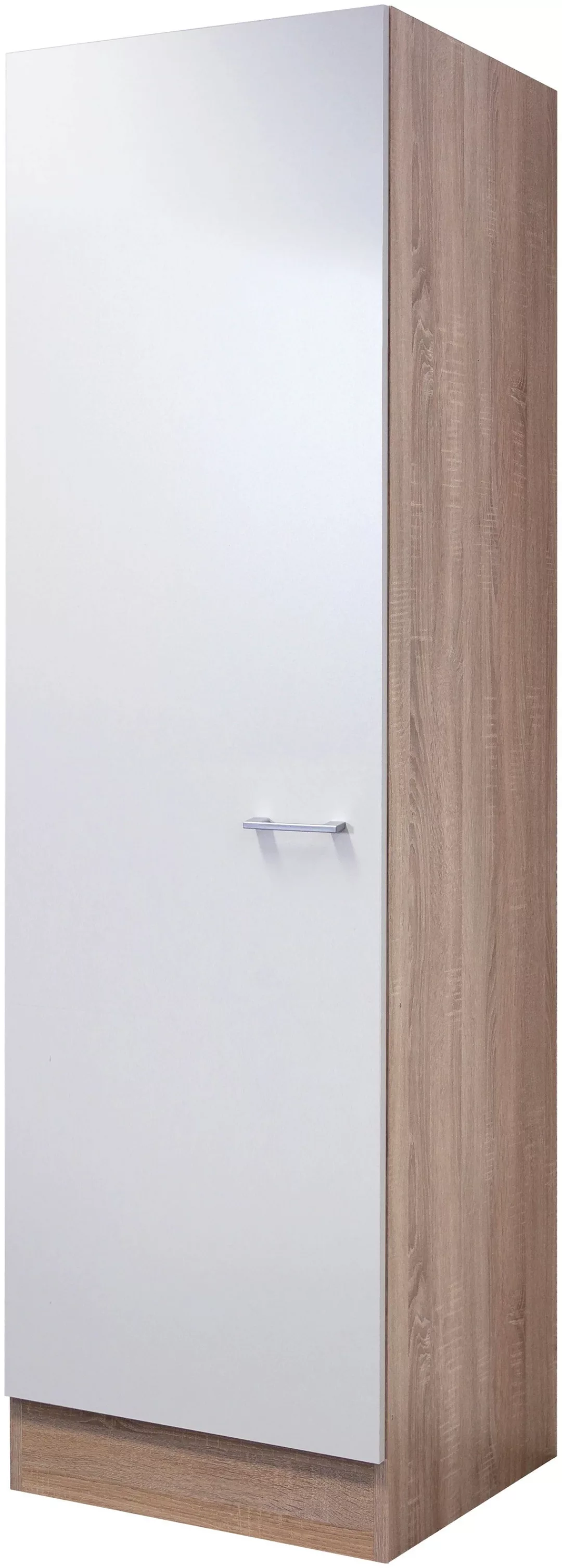 Flex-Well Classic Geschirrschrank Florida 50 cm Weiß-Sonoma Eiche günstig online kaufen