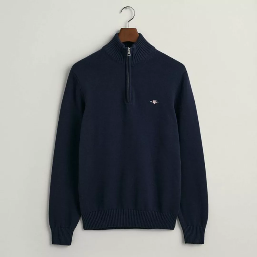 Gant Rollkragenpullover 8030170 Herren Pullover Casual Cotton Halfzip Troye günstig online kaufen