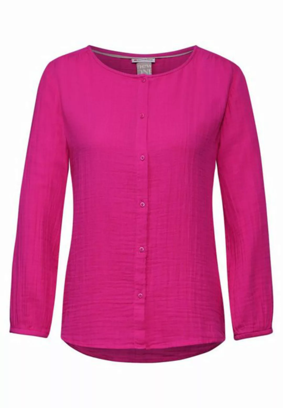 STREET ONE Klassische Bluse Street One Musselin Bluse in Magnolia Pink (1-t günstig online kaufen