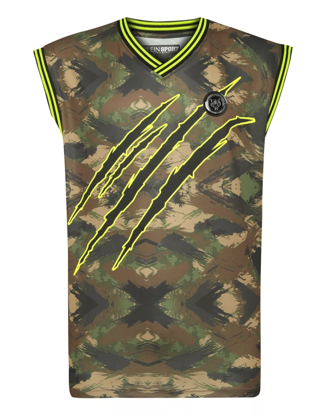 PLEIN SPORT T-Shirt "Tanktop Camouflage" günstig online kaufen