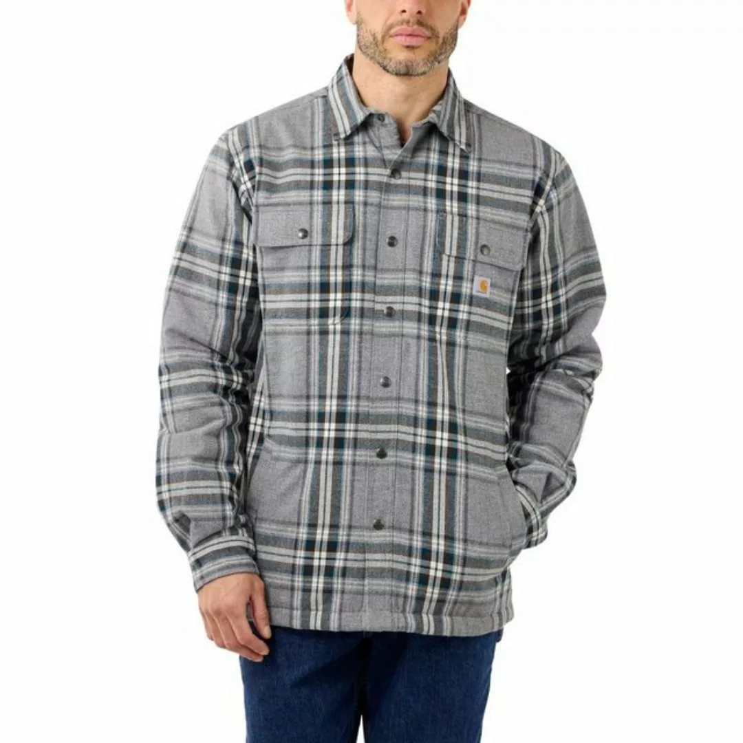 Carhartt Outdoorhemd Carhartt Herren Langarmhemd Flannel Sherpa Lined Shirt günstig online kaufen