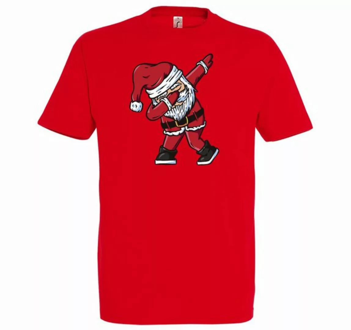 Youth Designz T-Shirt Dabbing Santa Herren Shirt mit modischem Frontprint günstig online kaufen