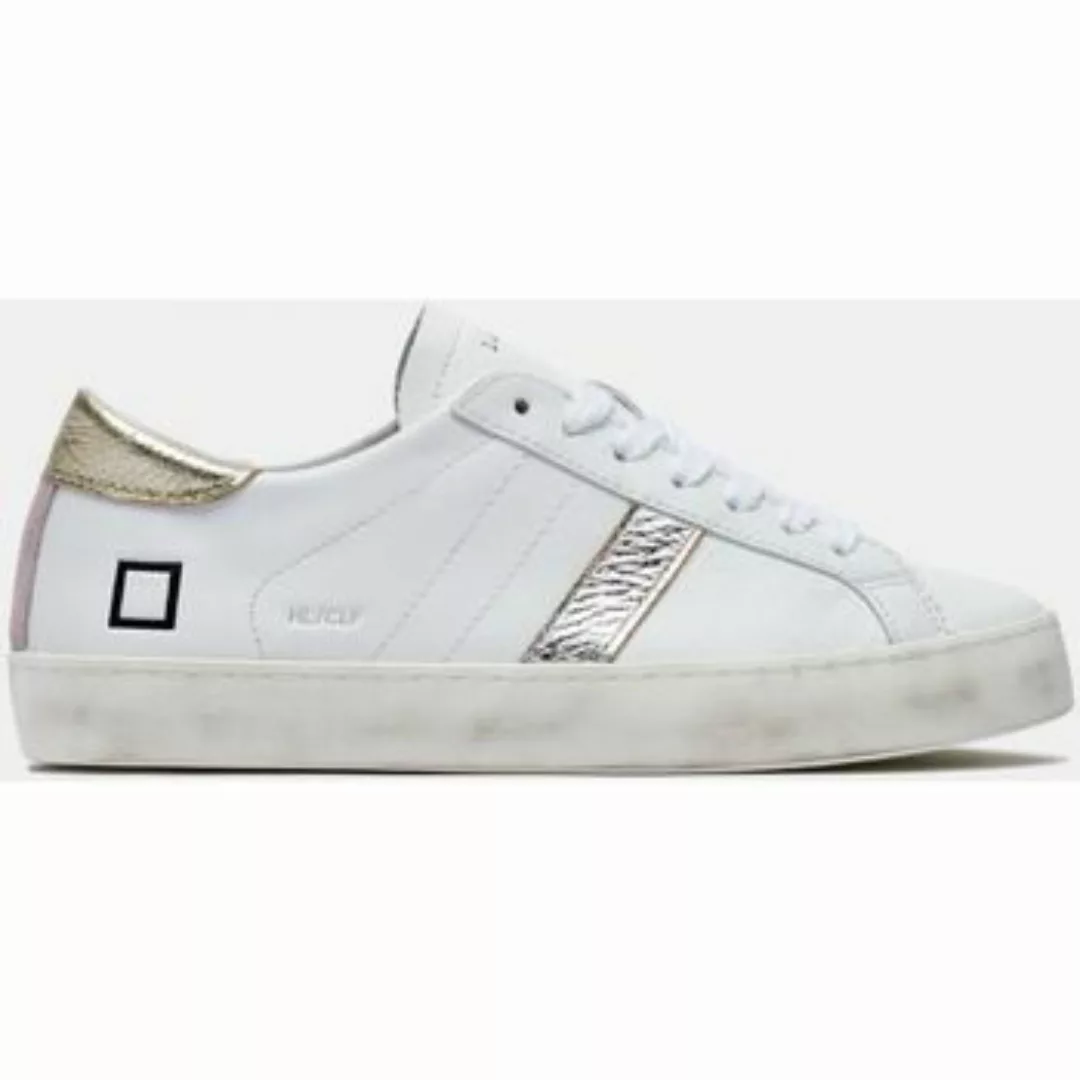 Date  Sneaker W391-HL-CA-WM HILL LOW CALF-WHITE/PLATINUM günstig online kaufen