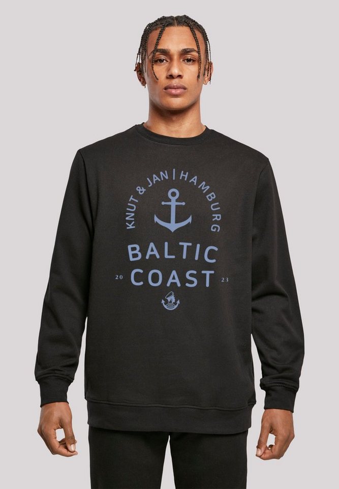 F4NT4STIC Kapuzenpullover Ostsee Logo Knut & Jan Hamburg Print günstig online kaufen