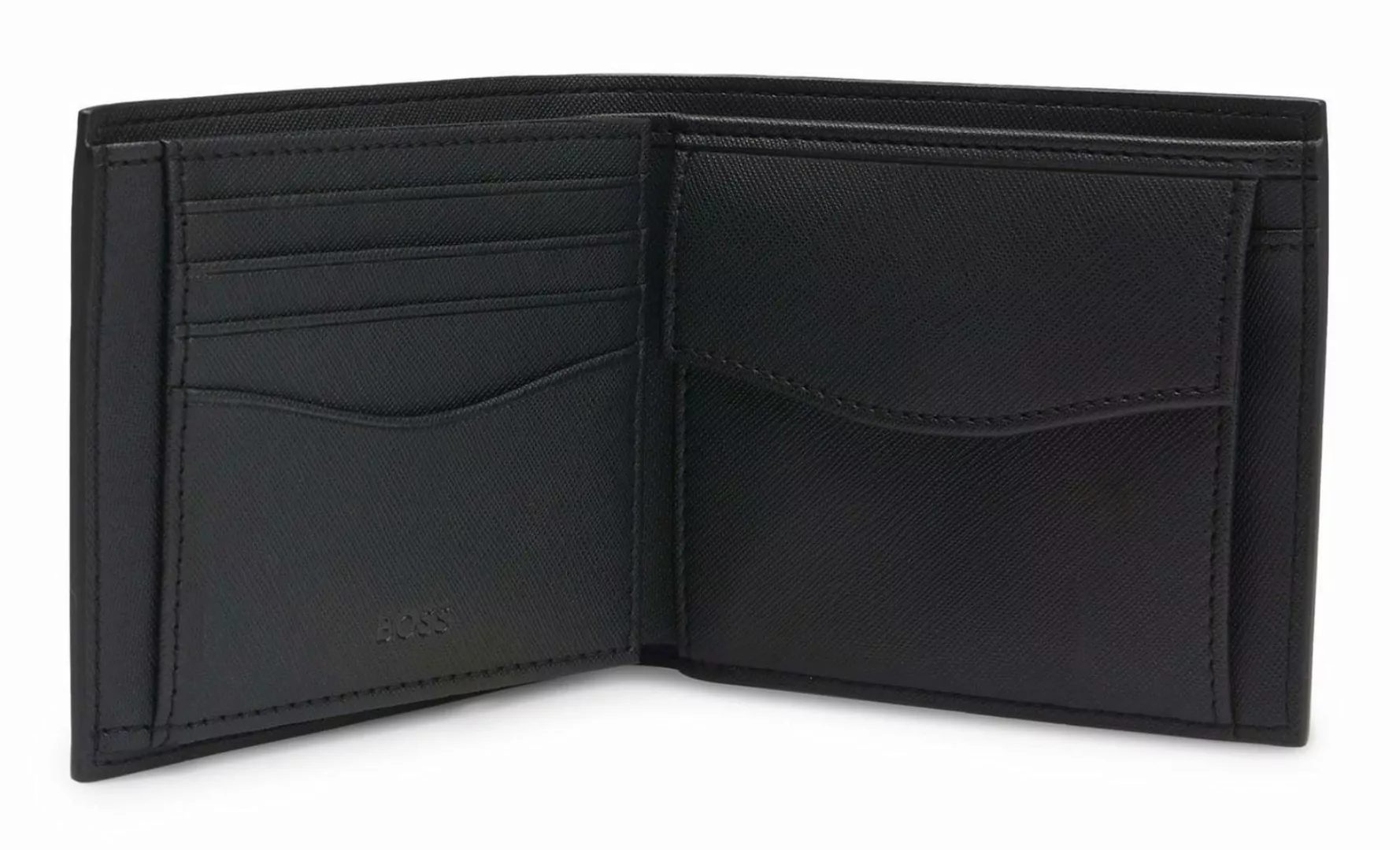 BOSS Geldbörse Trifold Wallet, aus echtem günstig online kaufen