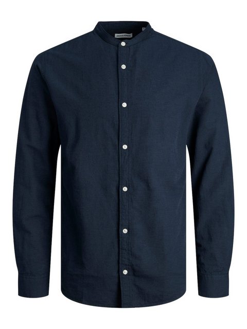 Jack & Jones Langarmhemd JJELINEN BLEND BAND SHIRT LS SN günstig online kaufen