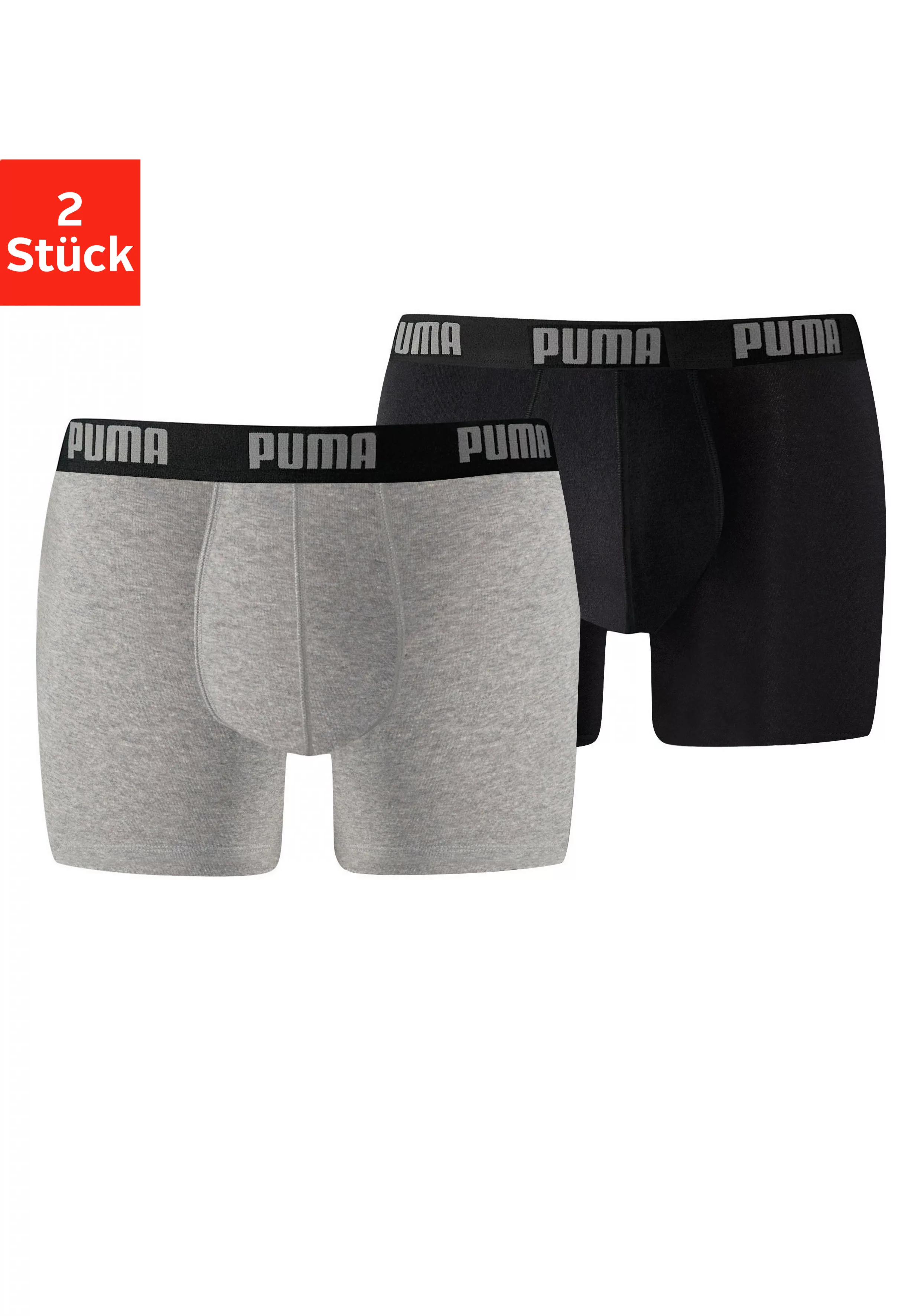 Puma Herren Boxershort Basic Boxer - 2er Pack günstig online kaufen