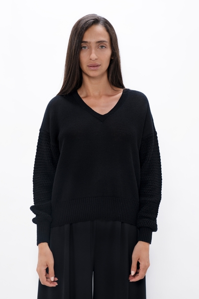Nagano - V-ausschnitt Pullover günstig online kaufen