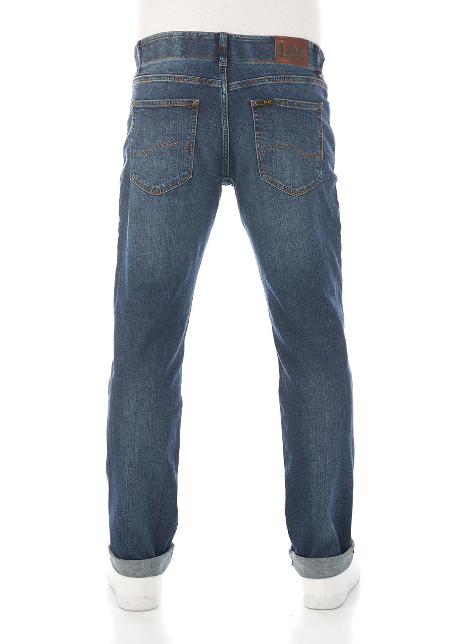 Lee Herren Jeans Extreme Motion - Straight Fit - Schwarz - Black günstig online kaufen