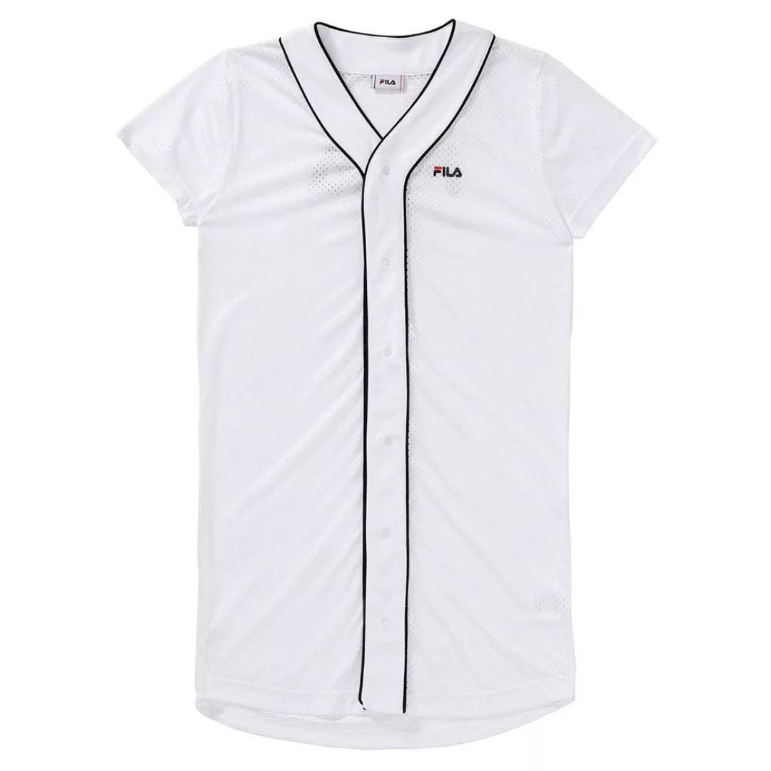 Fila Robin Button Baseball Kurzes Kleid L Bright White günstig online kaufen