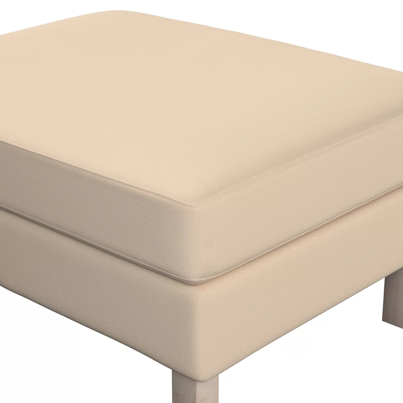 Bezug für Karlstad Hocker, creme-beige, Husse, Karstadt Hocker, Living (106 günstig online kaufen