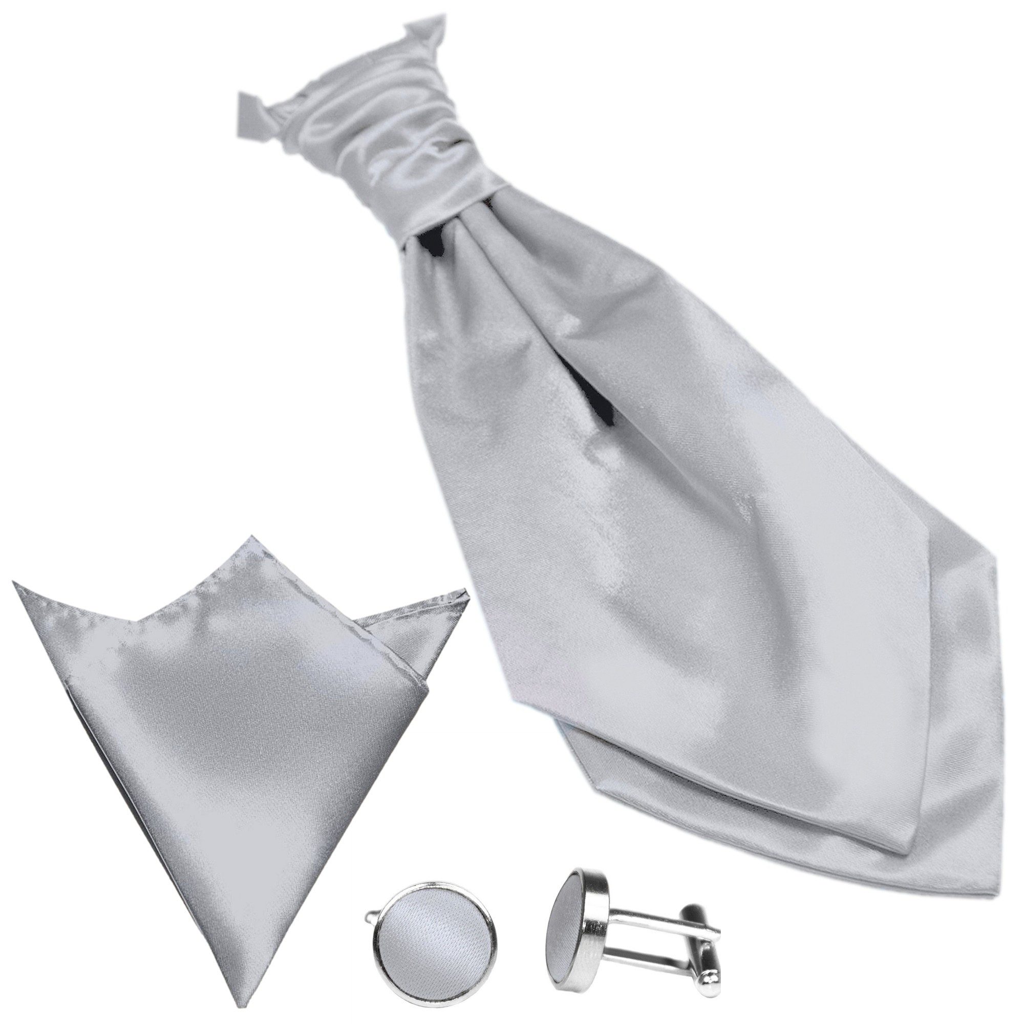 GASSANI Krawatte Satin Hochzeitskrawatte, Herren-Krawatte Hochzeit günstig online kaufen