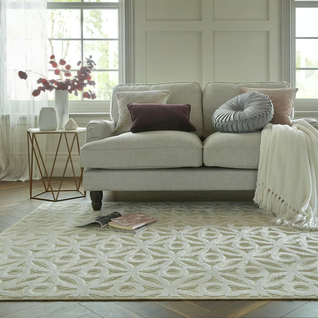 FLAIR RUGS Teppich »CLARISSA«, rechteckig, 3D-Effekt; Hoch- und Tieffekt günstig online kaufen