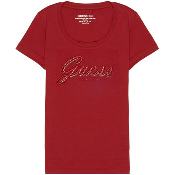 Guess  T-Shirt CN SS EMBRO SCRIPT LOGO TEE W5YI46 J1314 günstig online kaufen