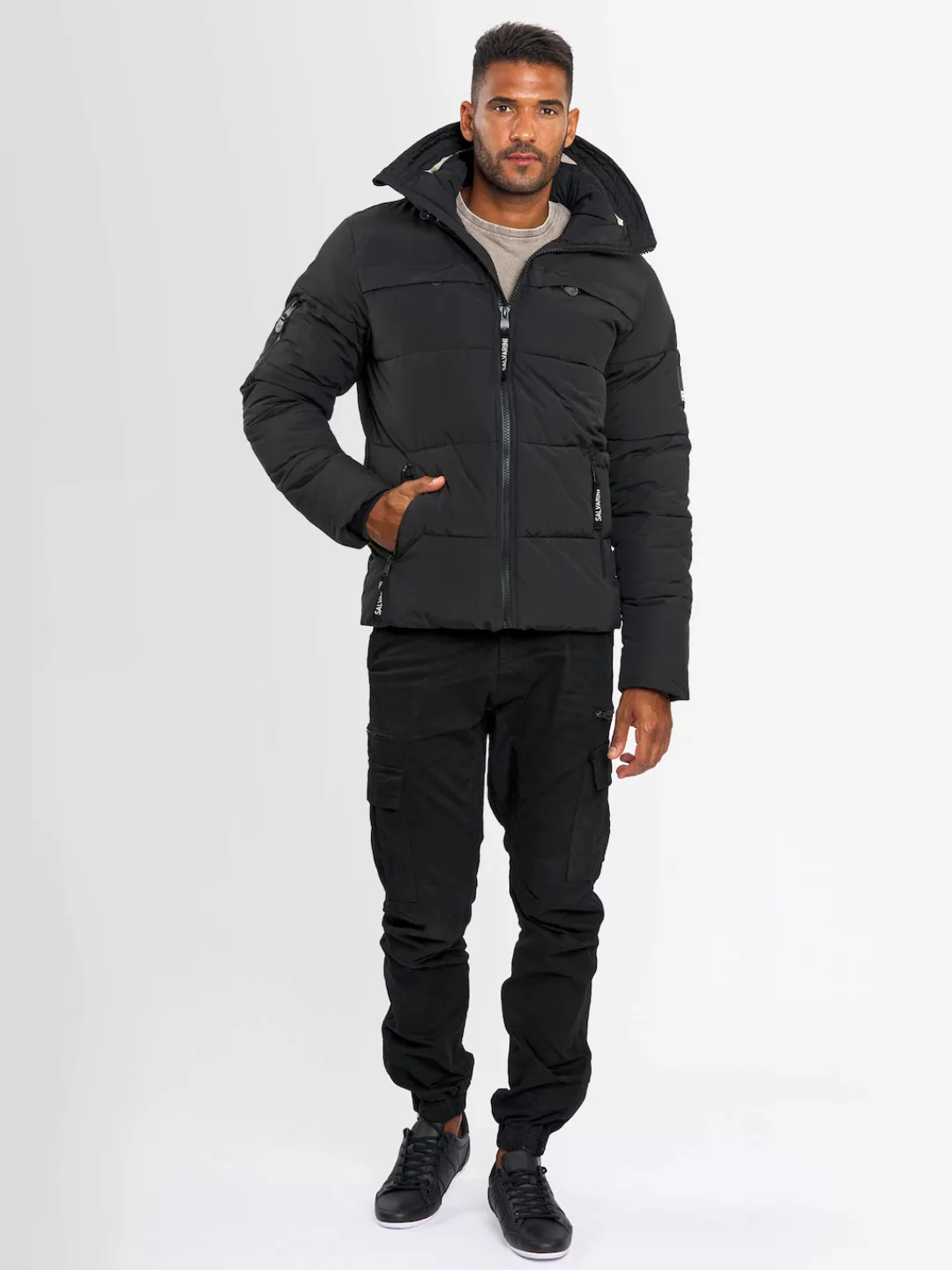 Alessandro Salvarini Winterjacke "ASDiego", mit extra hohem Kragen und viel günstig online kaufen