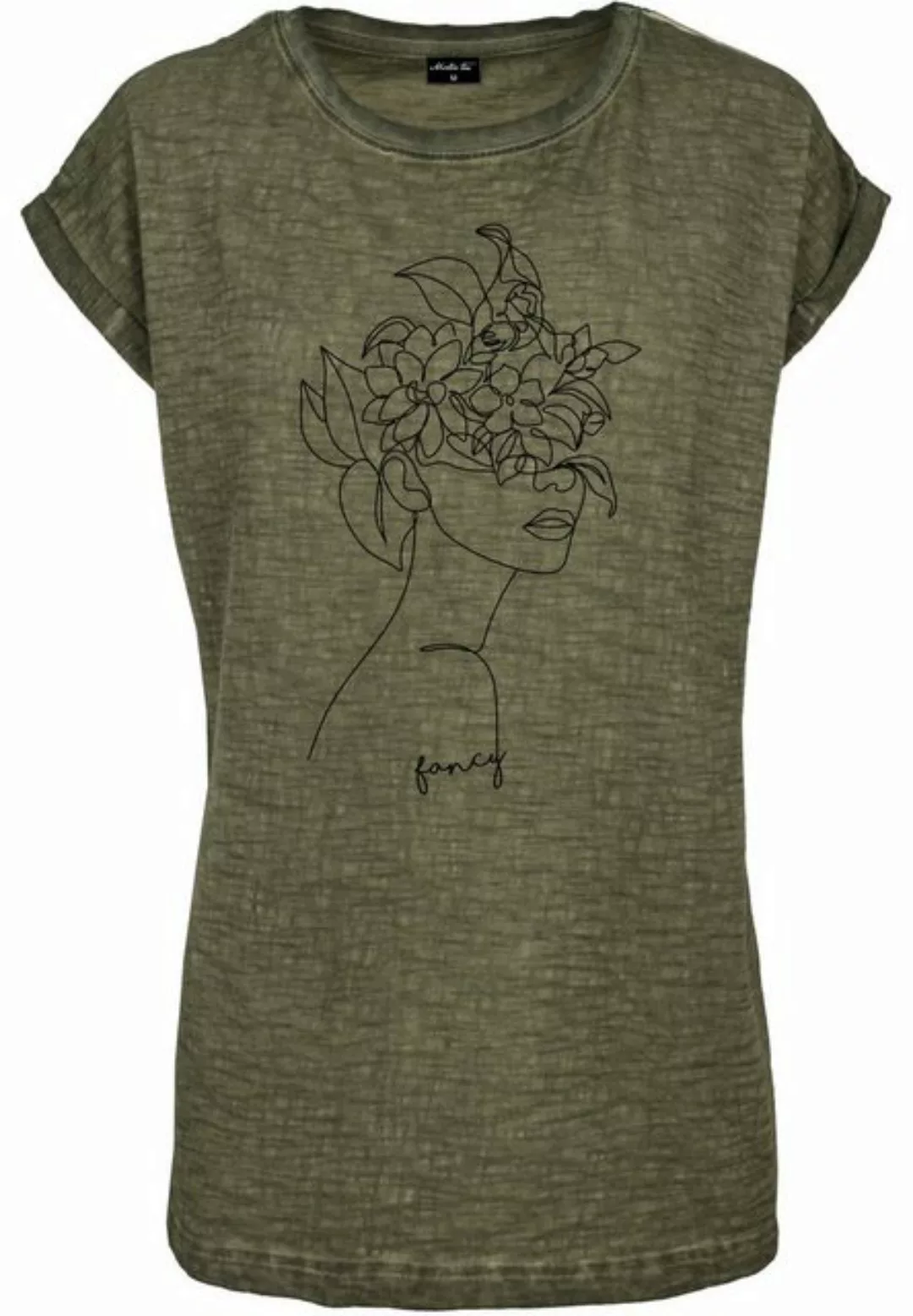 MisterTee Kurzarmshirt MisterTee Damen Ladies One Line Fruit Tee (1-tlg) günstig online kaufen