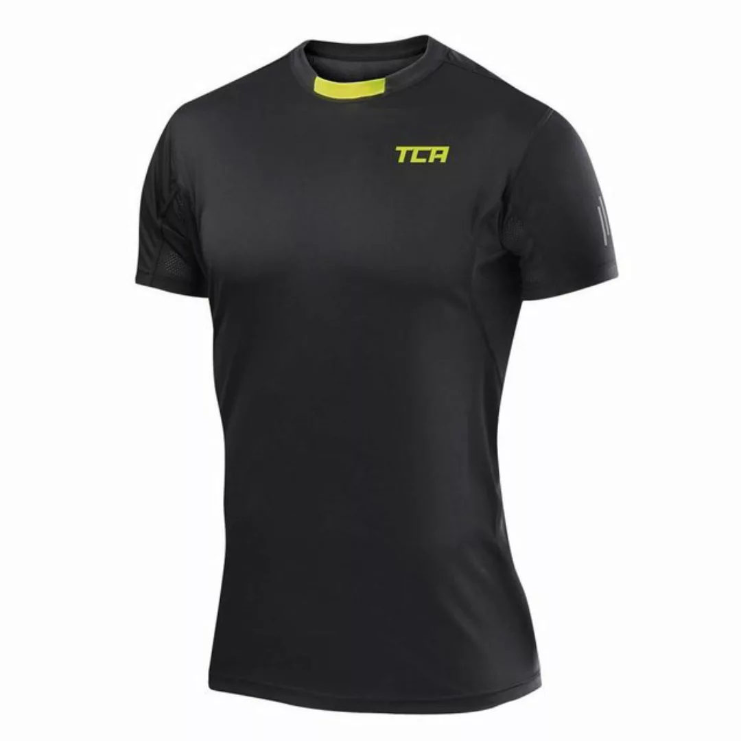 TCA T-Shirt TCA Herren Atomic T-Shirt - Schwarz, Sportshirt (1-tlg) günstig online kaufen