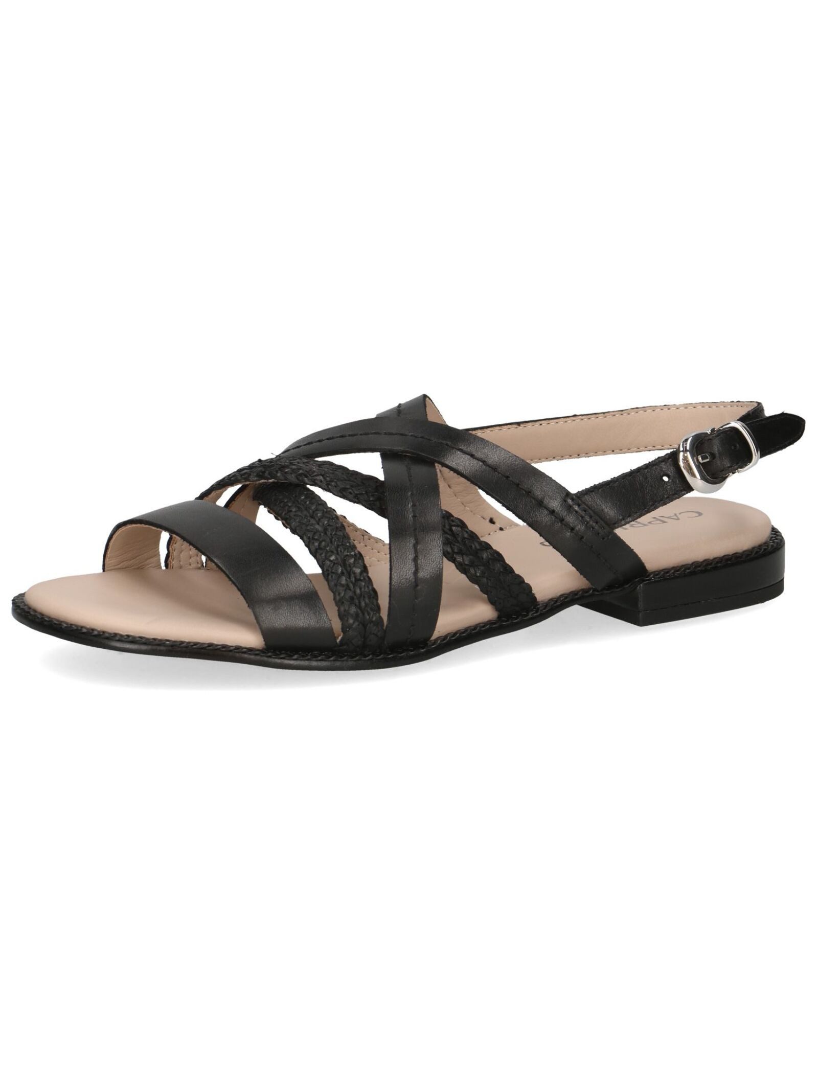 Caprice Riemchensandale "Caprice Sandalen Nappaleder" günstig online kaufen