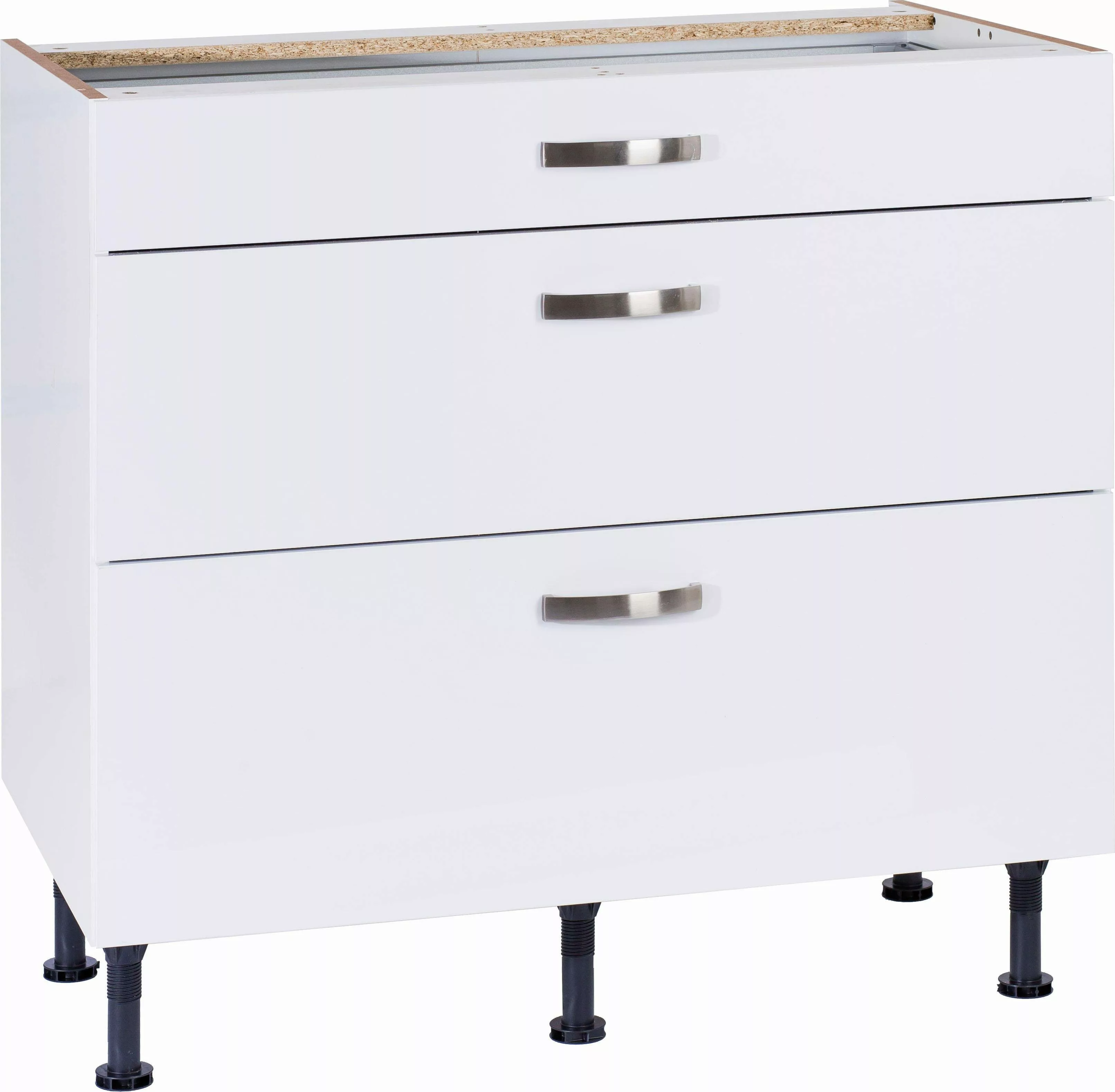 KOCHSTATION Unterschrank "KS-Cara", Breite 90 cm, mit Vollauszügen und Soft günstig online kaufen