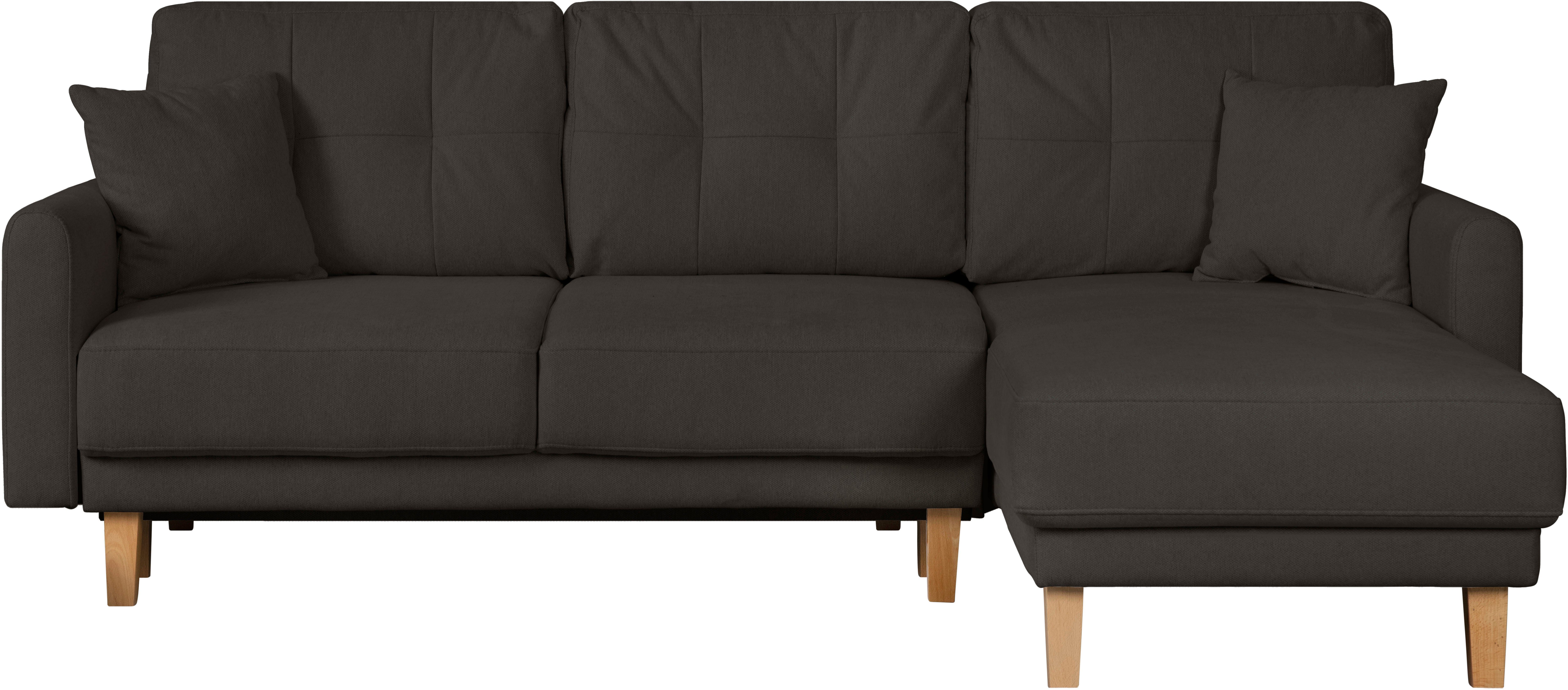 Home affaire Ecksofa "TRIPLO optionale Schlafsofa mit Bettkasten, Maße B/T/ günstig online kaufen