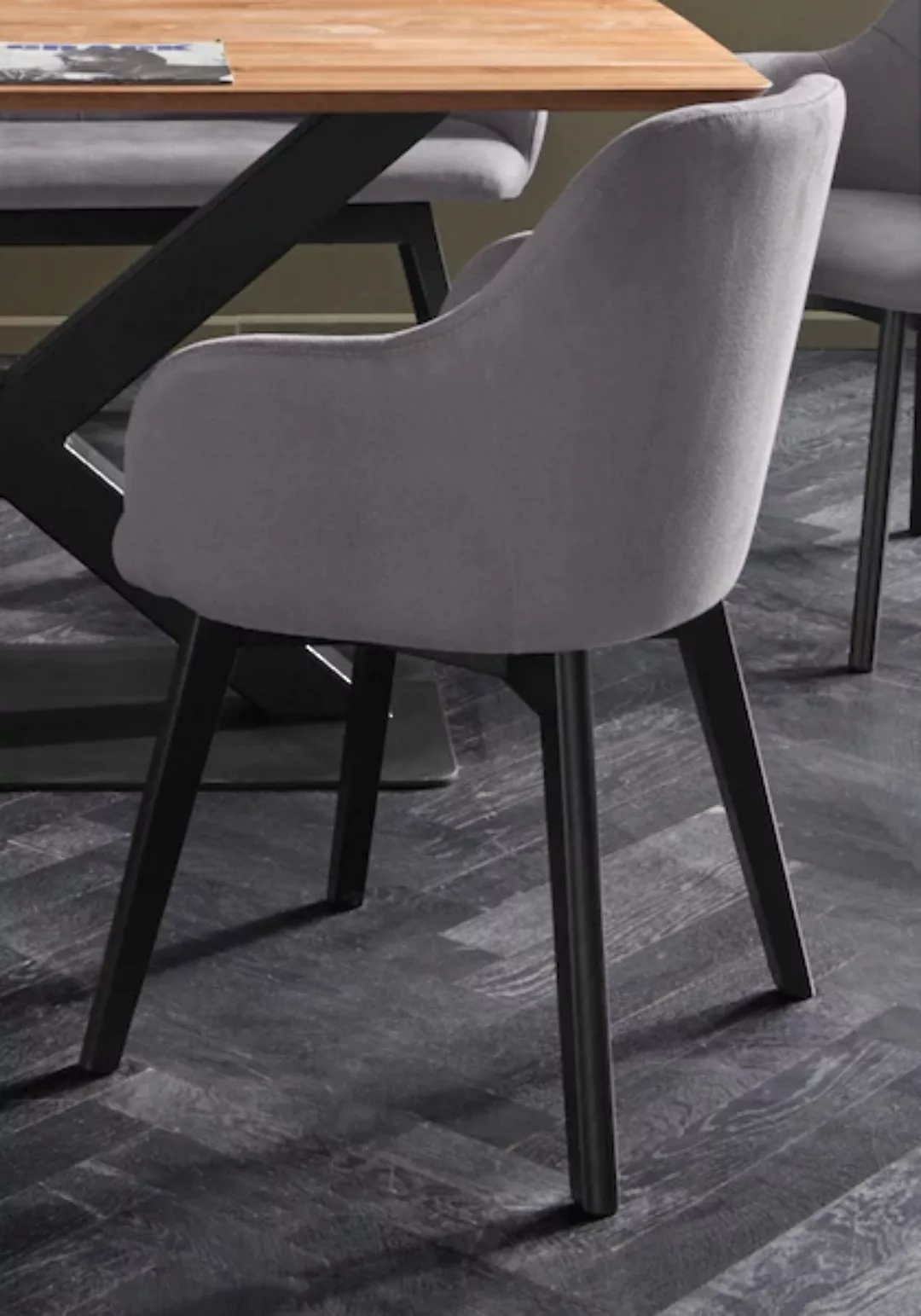 INOSIGN Stuhl »GLORIA«, (Set), 2 St., Strukturstoff günstig online kaufen
