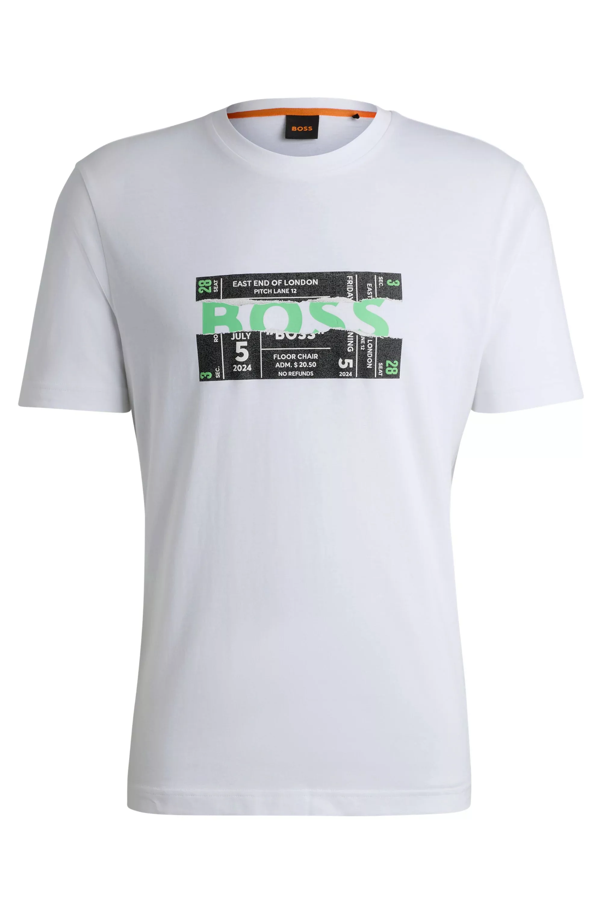 BOSS ORANGE T-Shirt "Te BossTicket", mit Druck günstig online kaufen