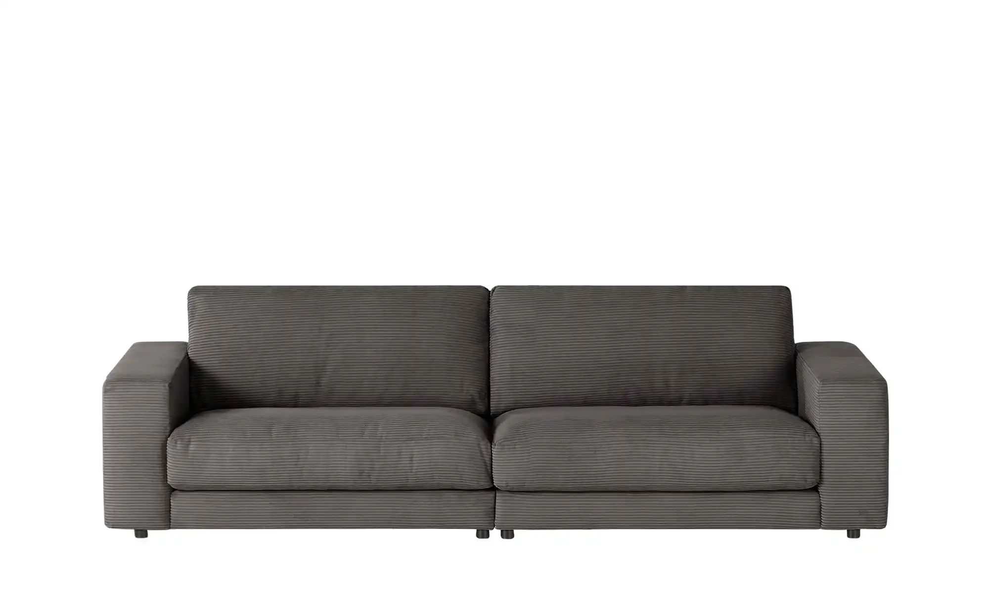 Jette Home Sofa Cord Sila ¦ grau ¦ Maße (cm): B: 250 H: 85 T: 107 Polstermö günstig online kaufen