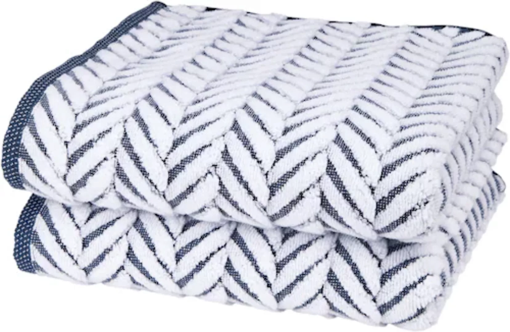 ROSS Handtücher »Sensual 9002«, (2 St.), im Zopfmusterstil günstig online kaufen