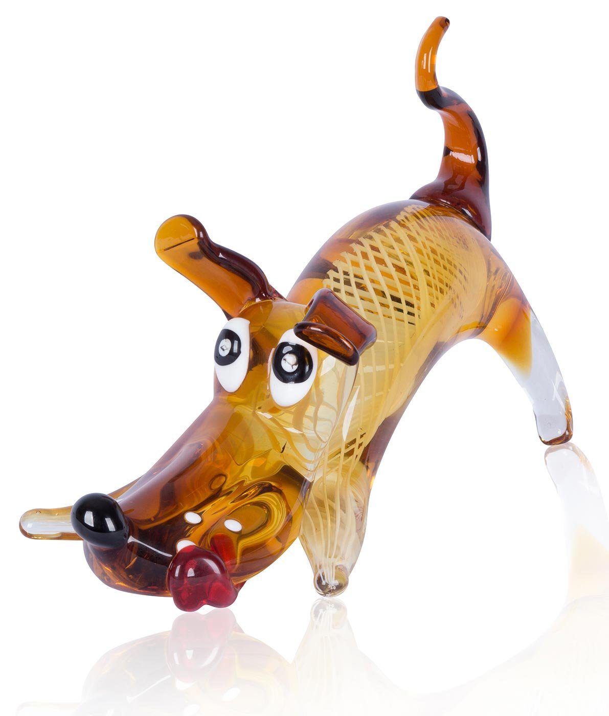Levandeo® Skulptur, Designer Glas Skulptur 16x20x30cm günstig online kaufen