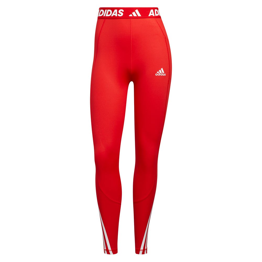 Adidas 3 Stripes Leggings XS Vivid Red günstig online kaufen