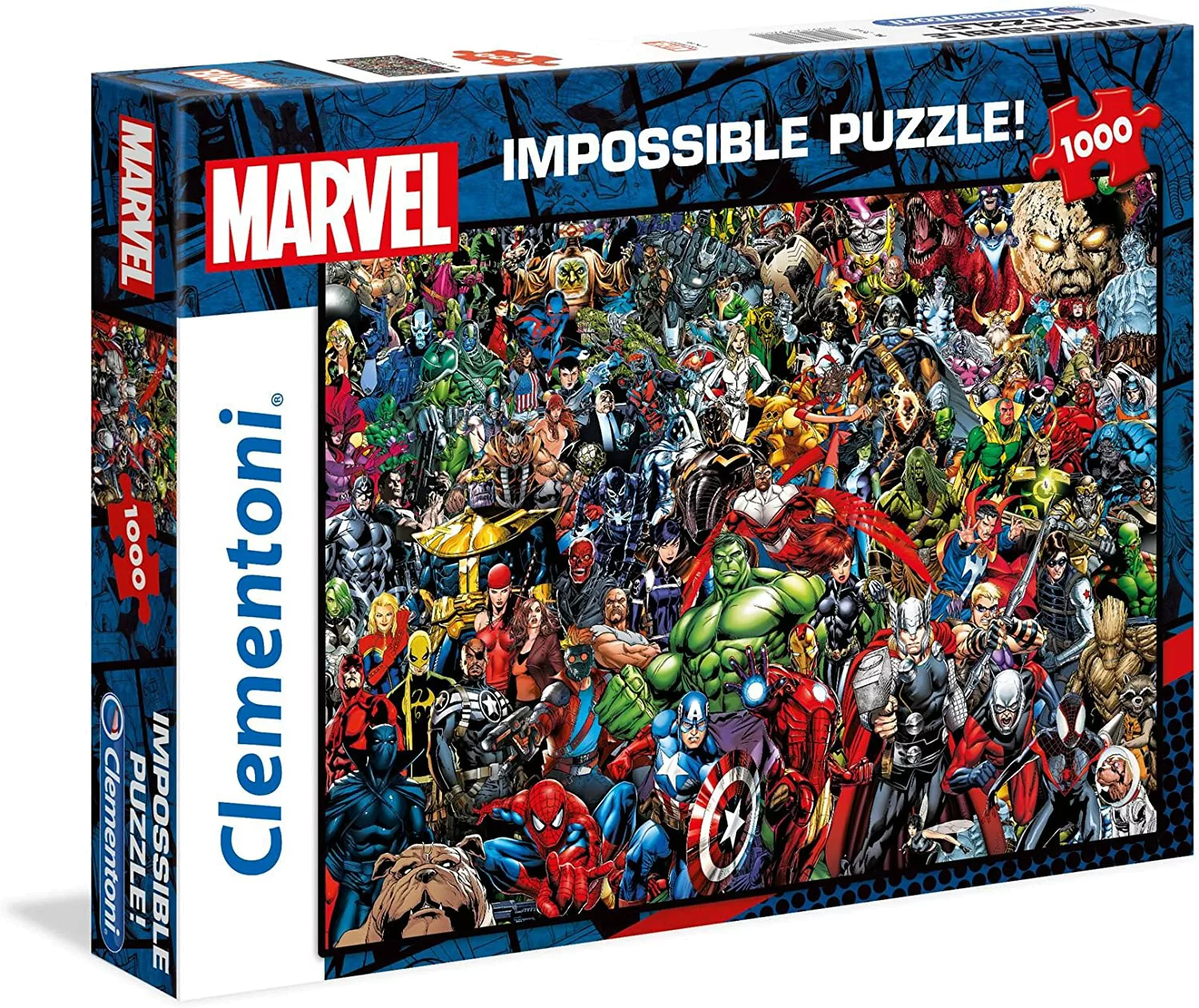 Impossible Puzzle - 1000 Teile Puzzle - Marvel Universe günstig online kaufen