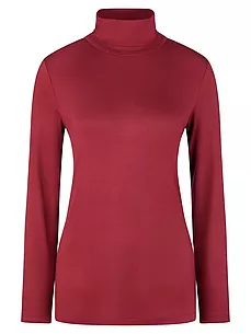 Rollkragen-Shirt Peter Hahn rot günstig online kaufen