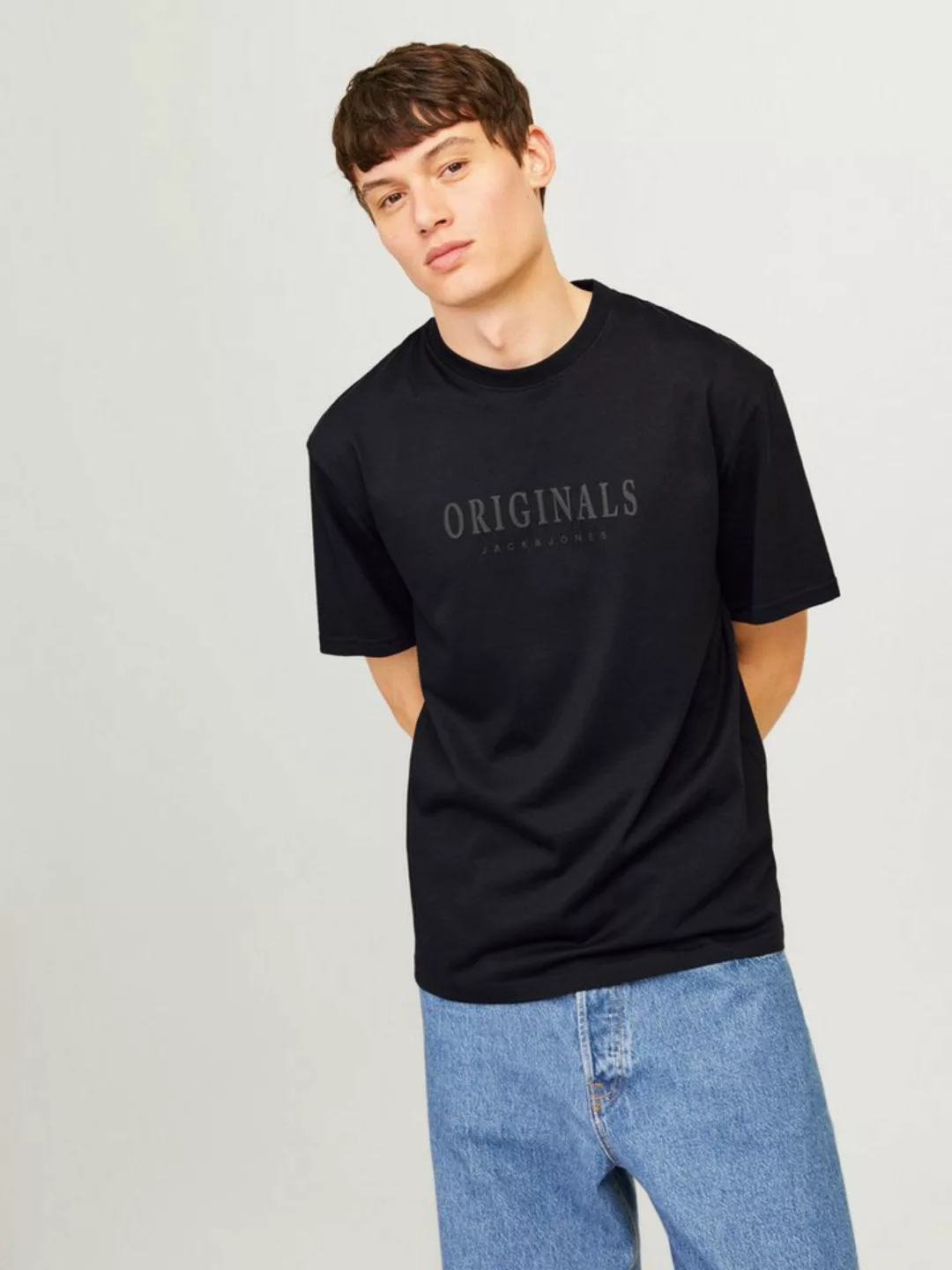 Jack & Jones Rundhalsshirt JORFREDERIKSBERG TEE SS CREW NECK NOOS günstig online kaufen