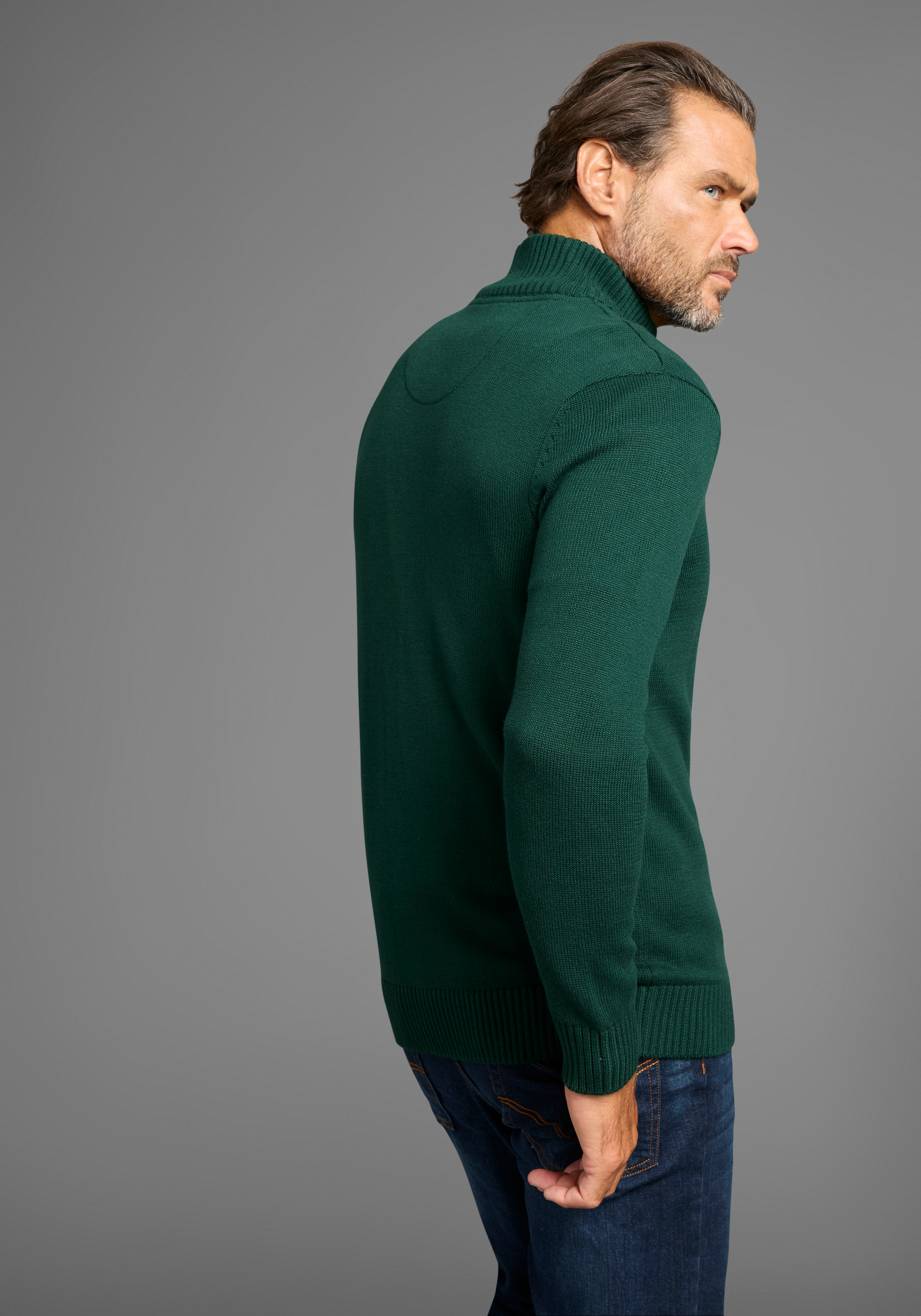 Man's World Strickjacke neue Farben! aus günstig online kaufen