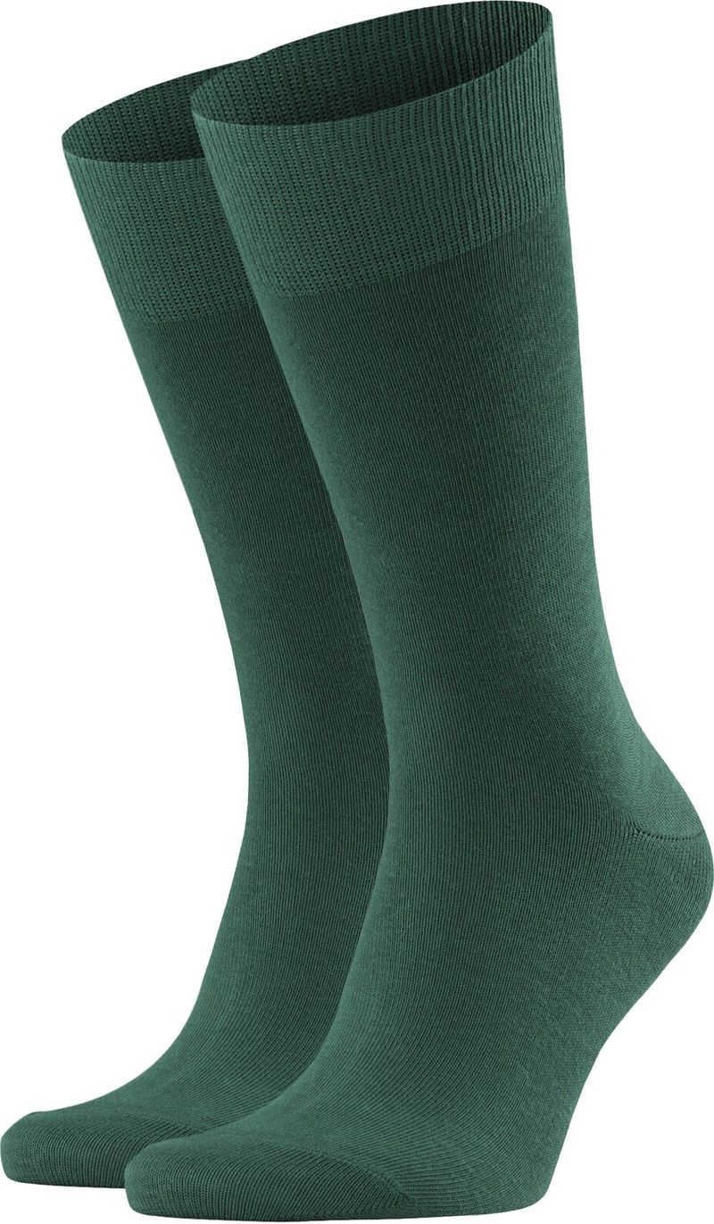 Falke Happy Socken 2-Pack Dunkelgrün - Größe 39-42 günstig online kaufen