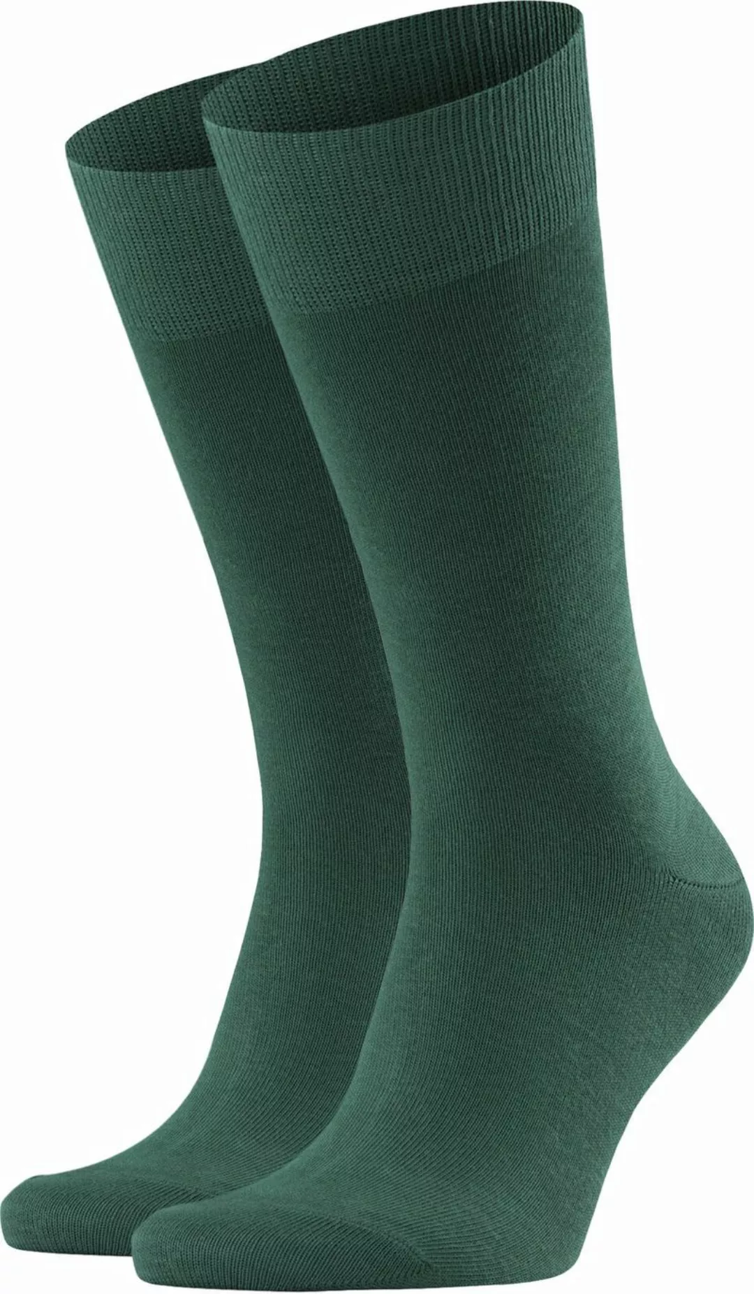 Falke Happy Socken 2-Pack Dunkelgrün - Größe 43-46 günstig online kaufen