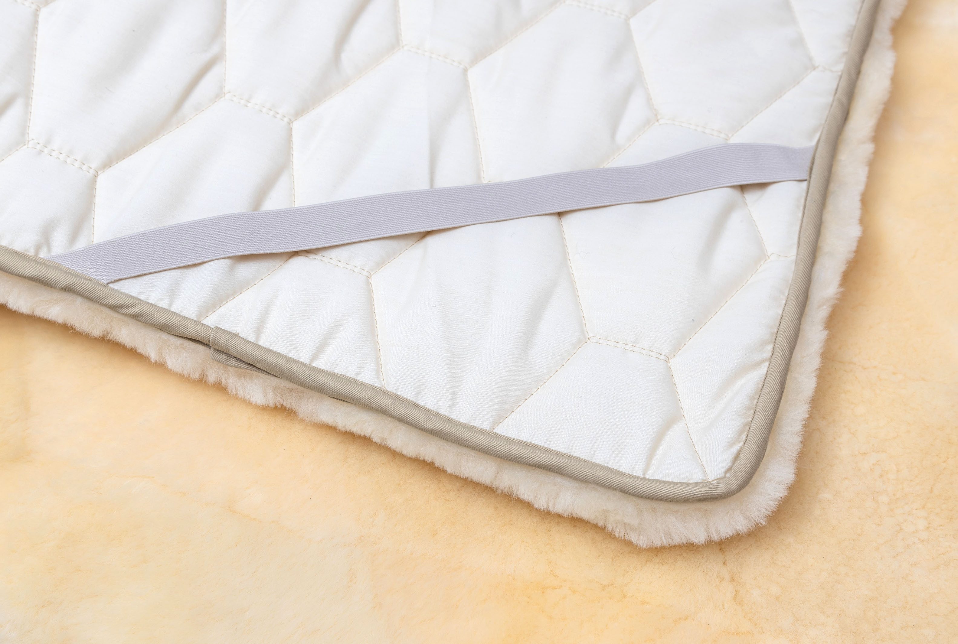 Matratzenauflage Medizinische Bettauflage Lammfell Patchwork MED-BETT-P günstig online kaufen