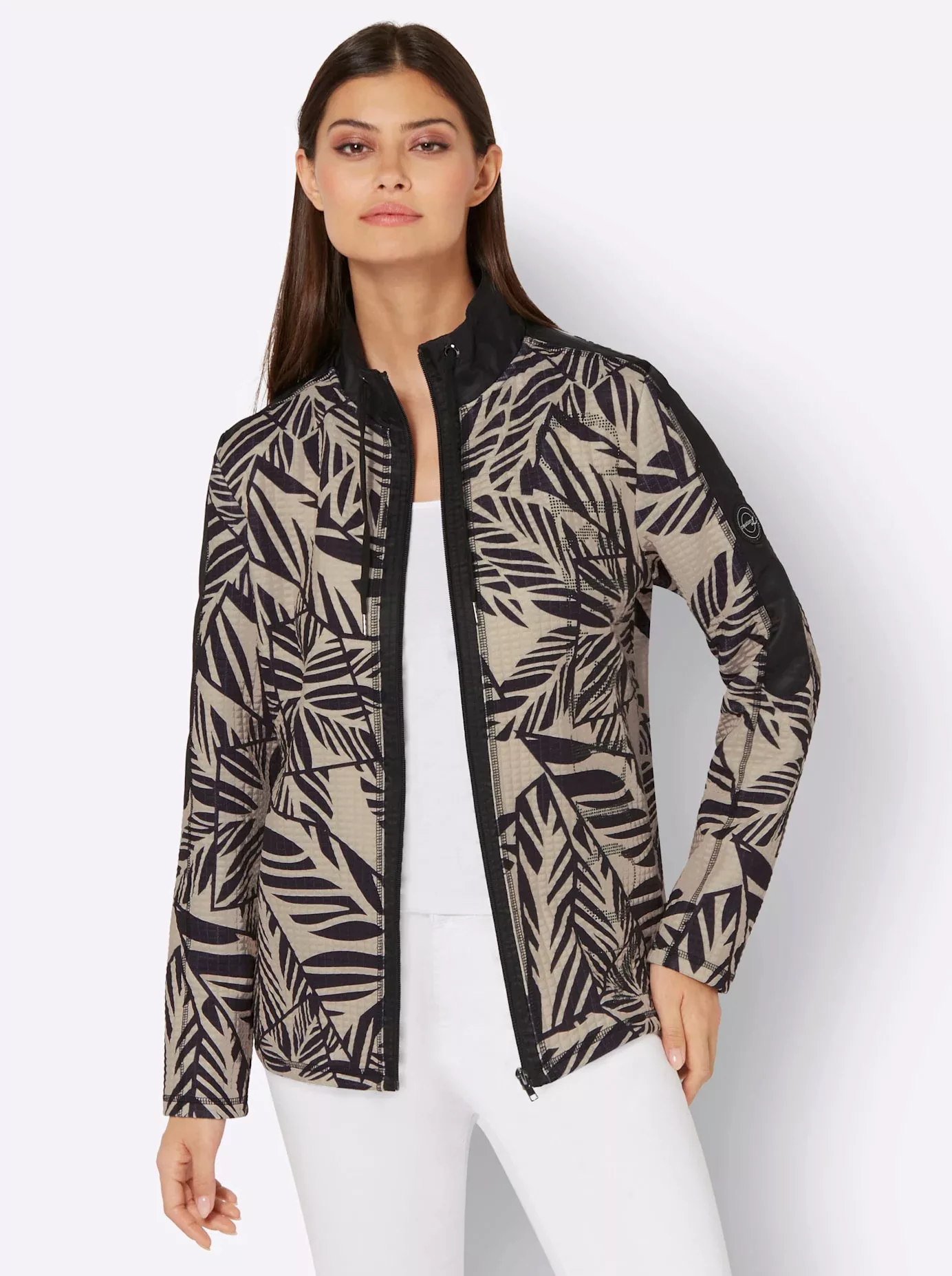 creation L Shirtjacke "Jersey-Jacke", (1 tlg.) günstig online kaufen