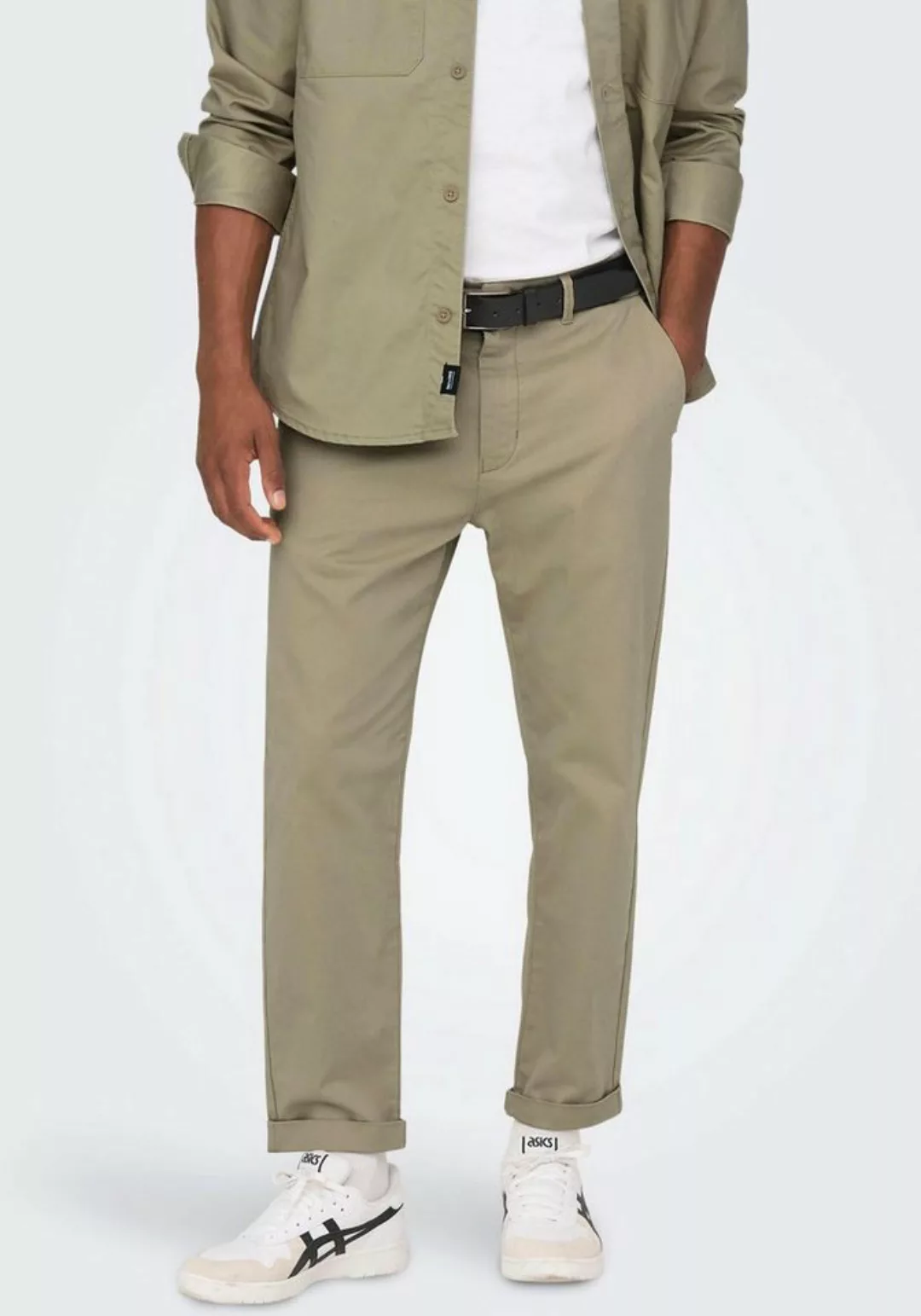 ONLY & SONS Chinohose OS ONSKENT CROPPED CHINO günstig online kaufen