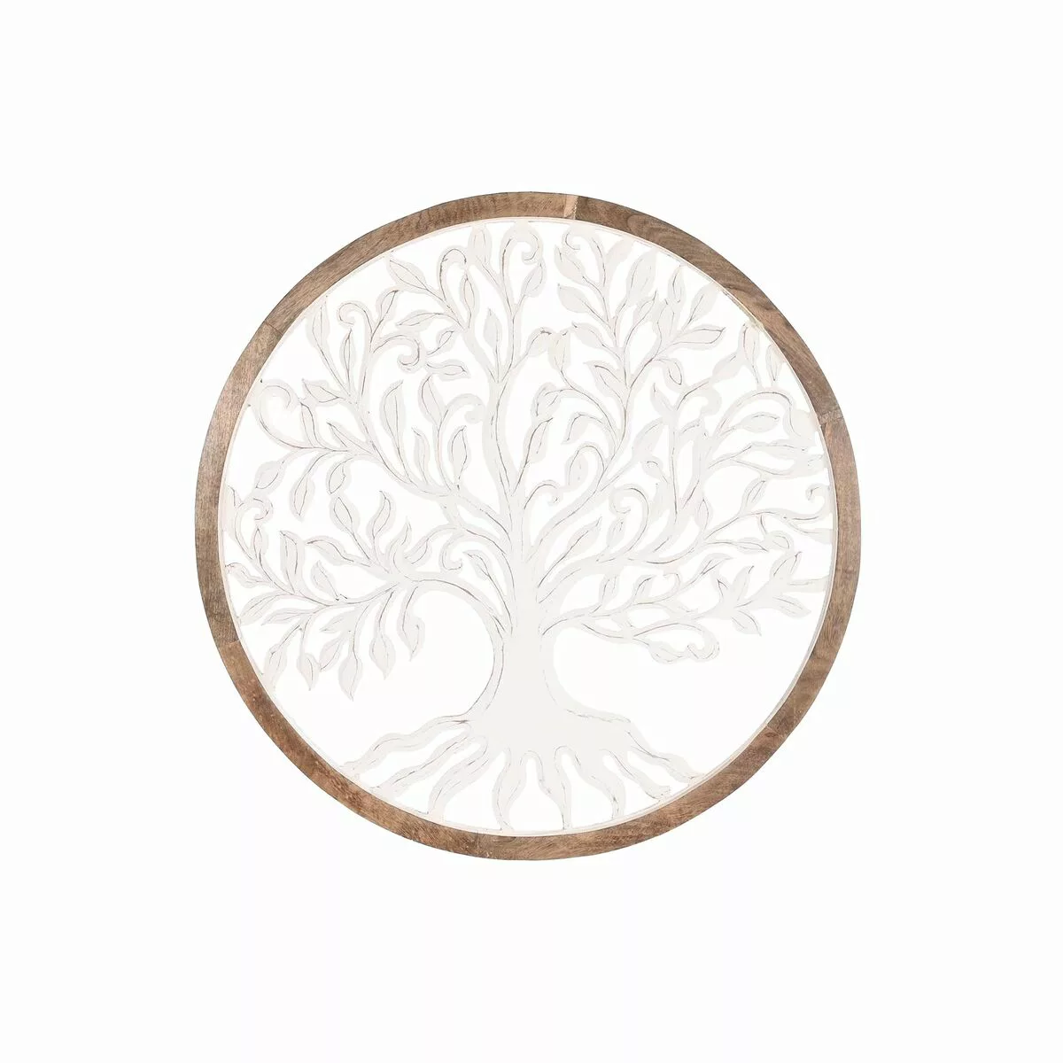 Wanddekoration Dkd Home Decor Baum Braun Weiß Mango-holz Holz Mdf (96 X 3 X günstig online kaufen