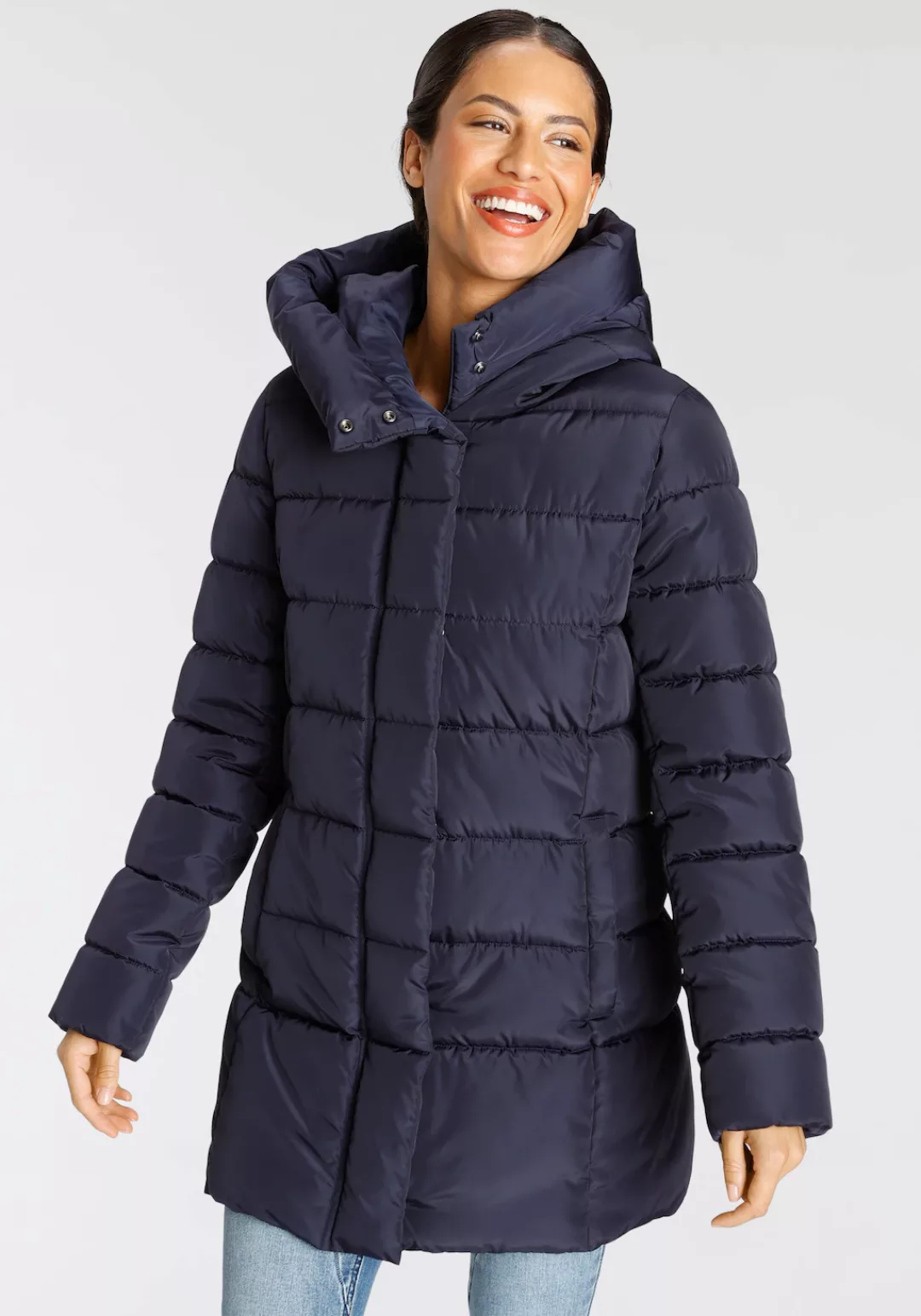 ONLY Steppjacke ONLTINA PUFFER SHORT COAT OTW leicht glänzende Oberfläche günstig online kaufen