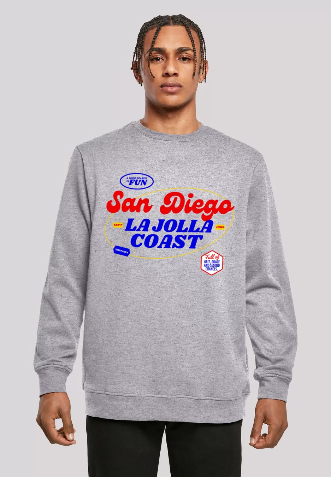 F4NT4STIC Kapuzenpullover "San Diego CREW", Print günstig online kaufen